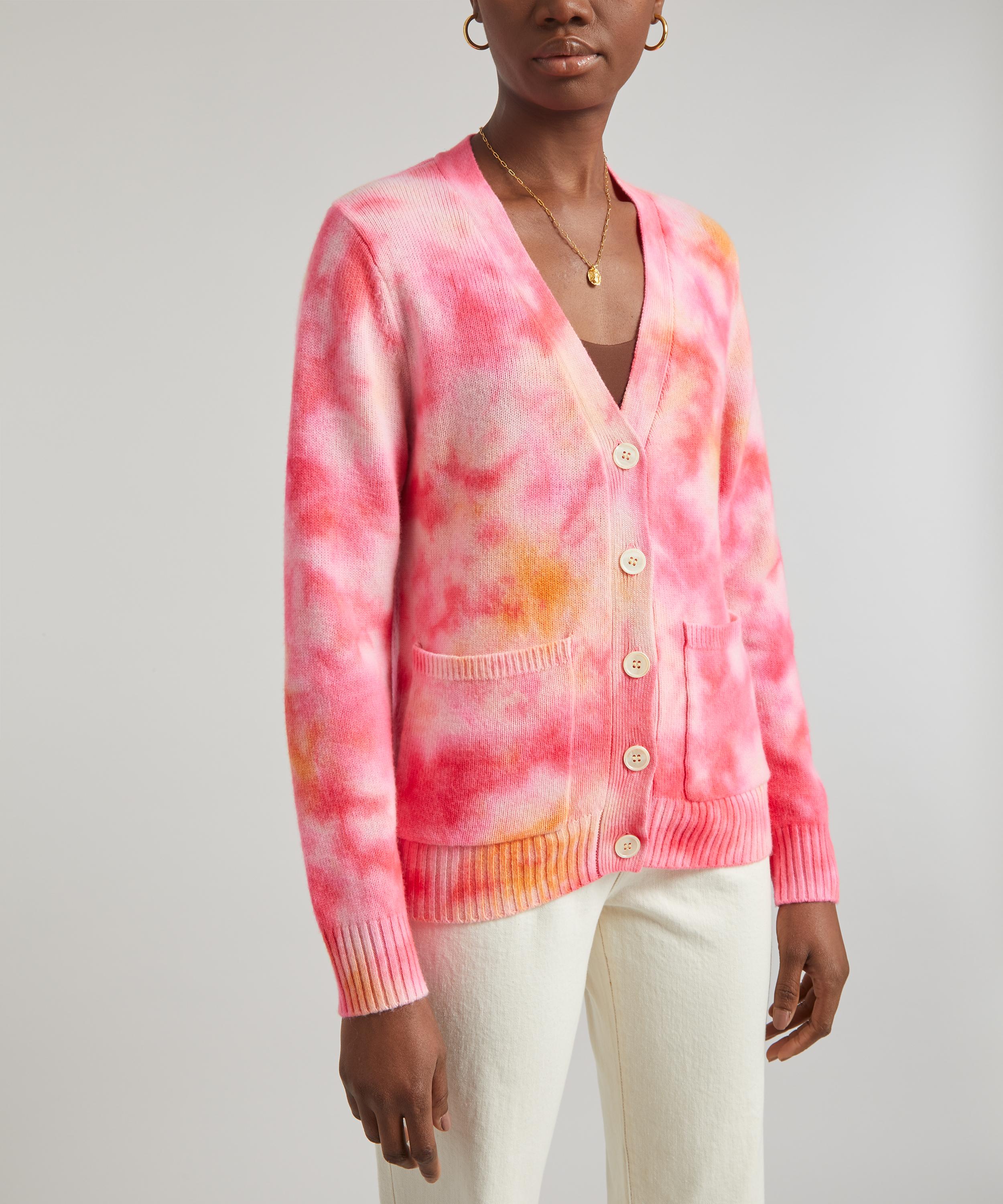 Msgm tie dye cardigan hot sale