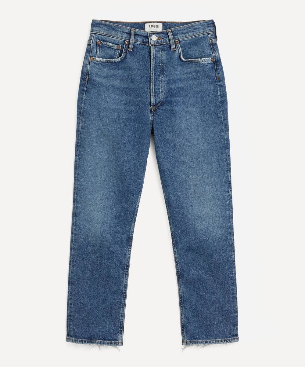 AGOLDE - Riley High-Rise Straight Crop Jeans
