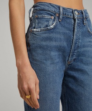 AGOLDE - Riley High-Rise Straight Crop Jeans image number 4