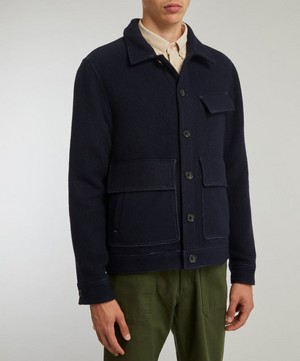 PS Paul Smith - Cropped Top-Stitch Jacket image number 2