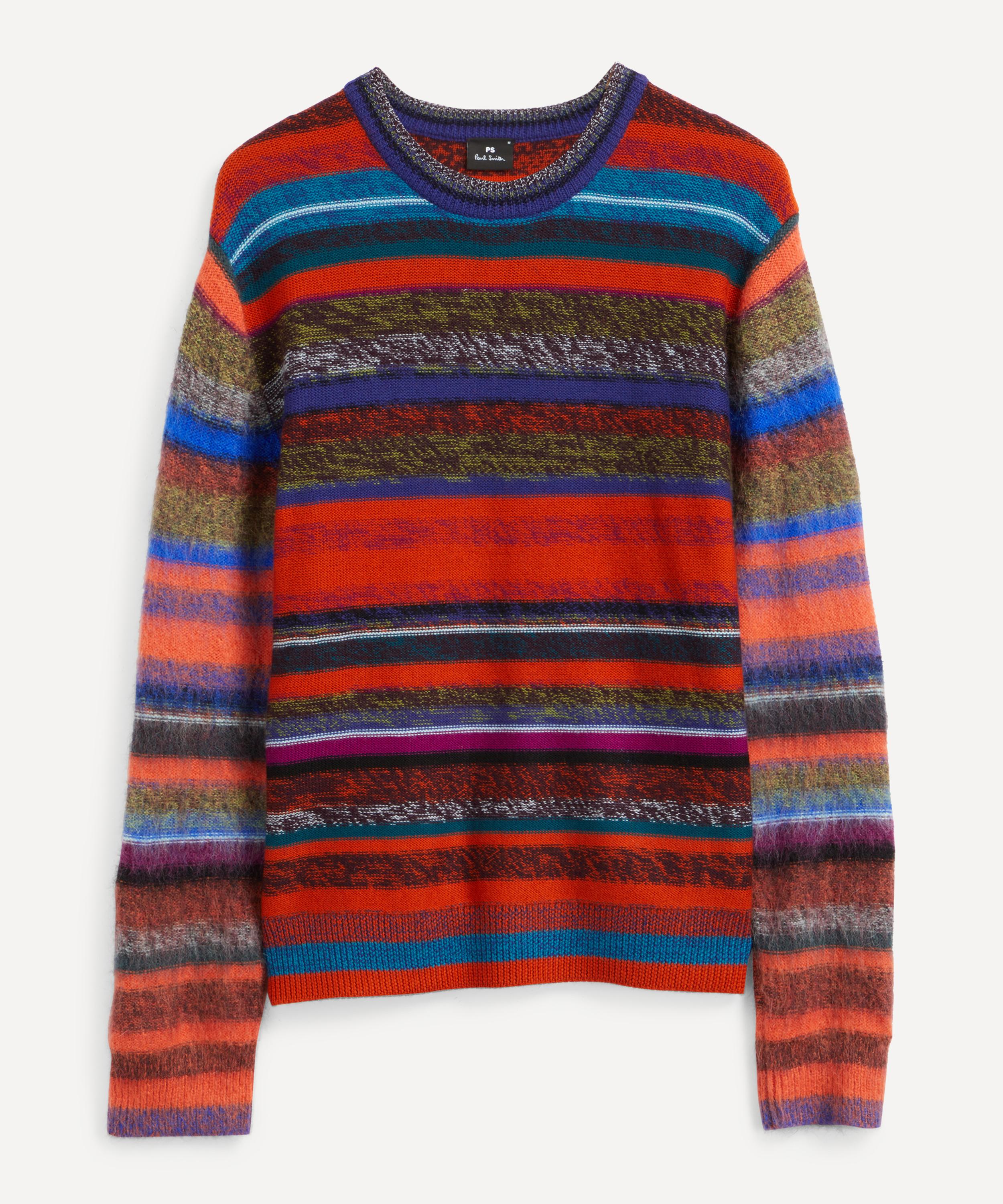 PS Paul Smith Painted Stripe Jumper Liberty