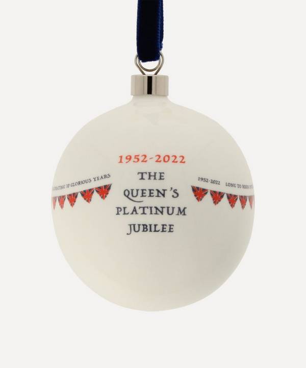 McLaggan Smith - Queen's Jubilee Hand Drawn Bauble image number 0