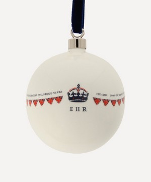 McLaggan Smith - Queen's Jubilee Hand Drawn Bauble image number 1