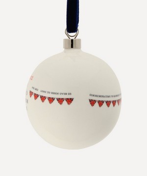 McLaggan Smith - Queen's Jubilee Hand Drawn Bauble image number 2