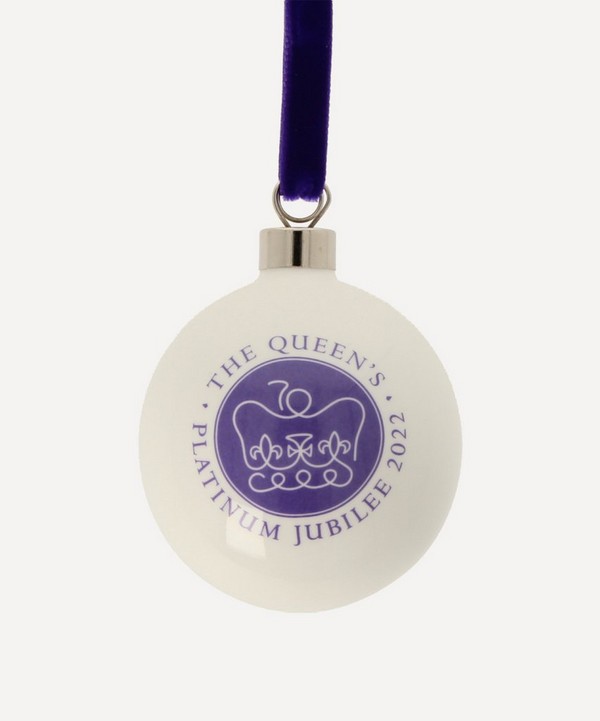 McLaggan Smith - Queen's Jubilee Emblem Bauble image number null