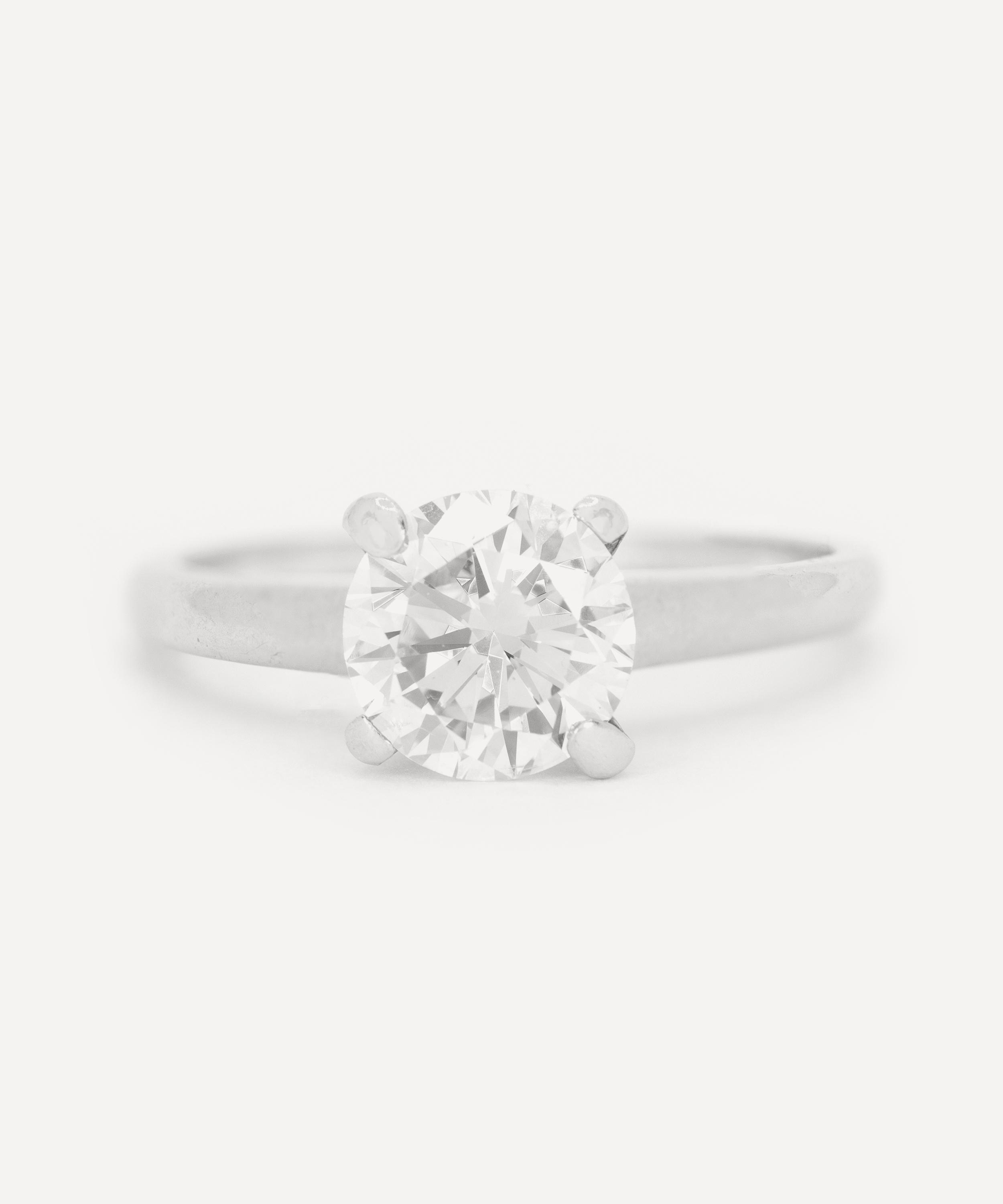 Kojis - Platinum 1.30ct Solitaire Diamond Ring image number 0