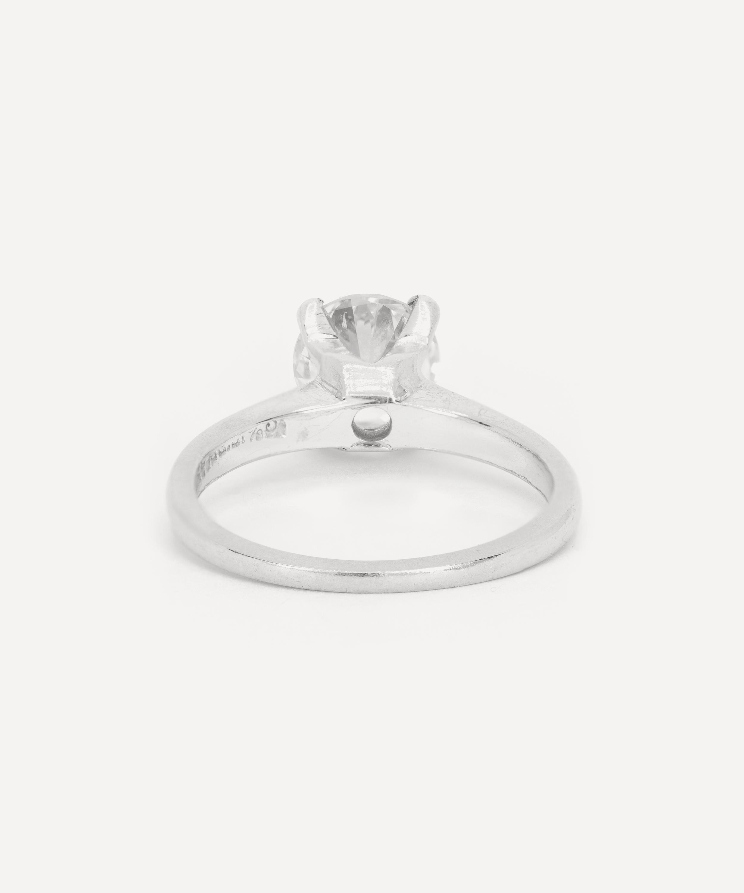 Kojis - Platinum 1.30ct Solitaire Diamond Ring image number 3