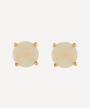 Kojis - 18ct Gold Opal Stud Earrings image number 0