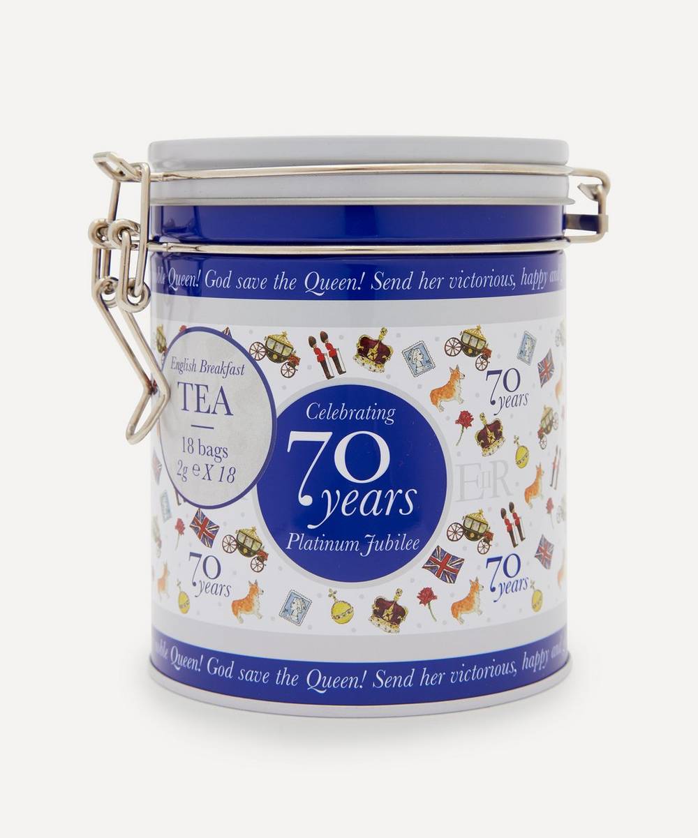 Milly Green - The Queen's Platinum Jubilee Tin of Tea 76g