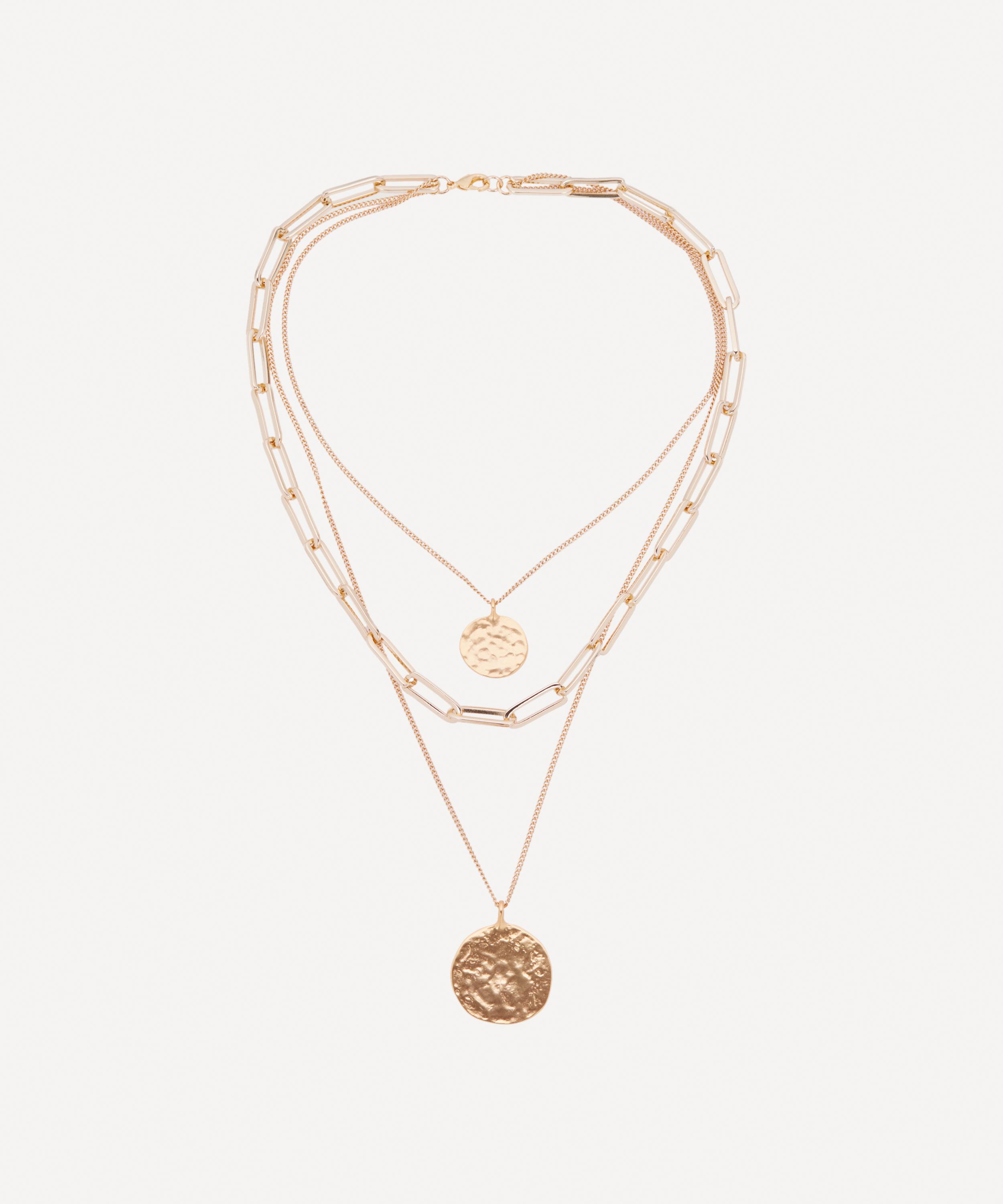 Kenneth jay lane coin on sale necklace