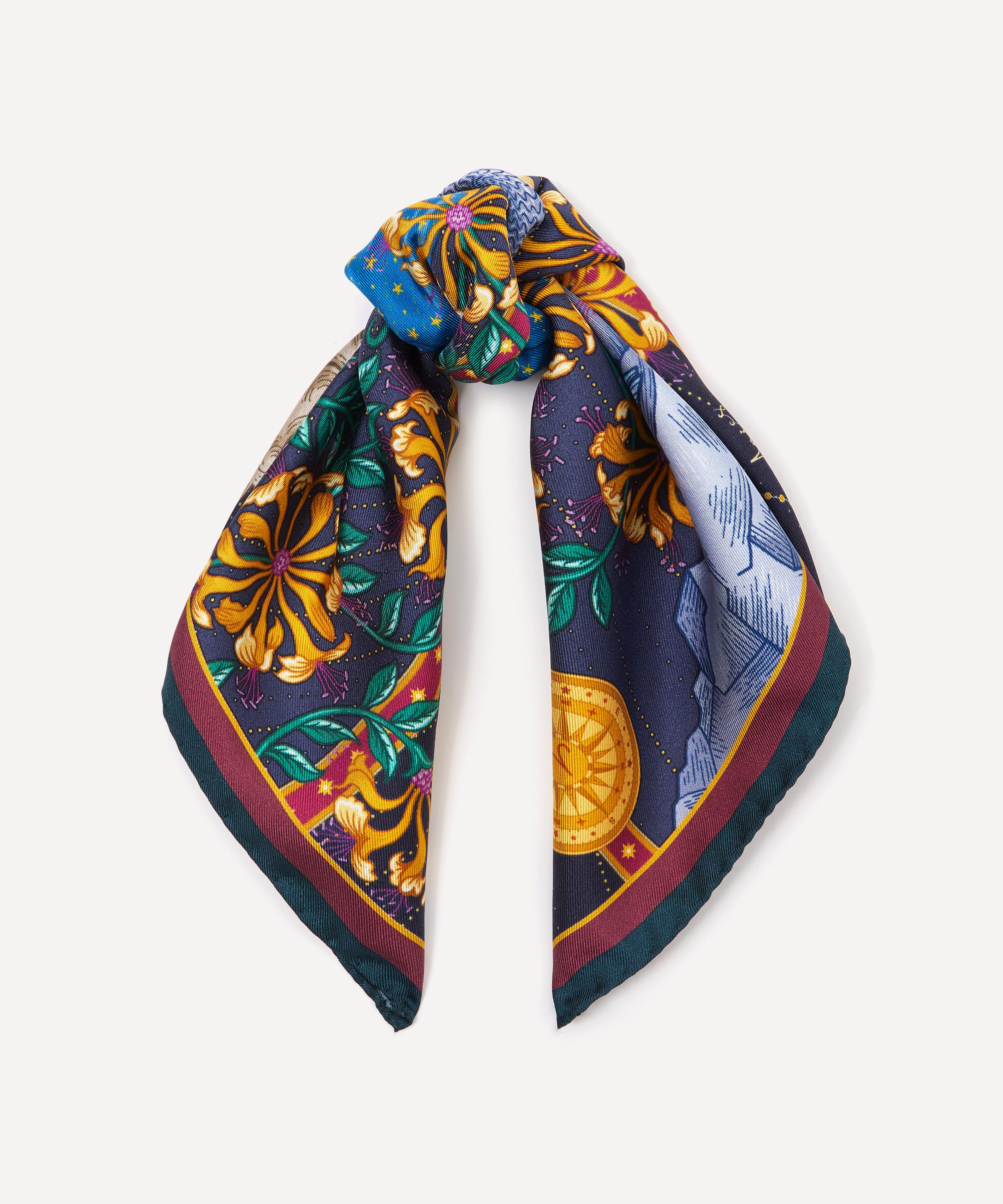 Liberty - Aries 45 x 45cm Silk Twill Scarf image number 2