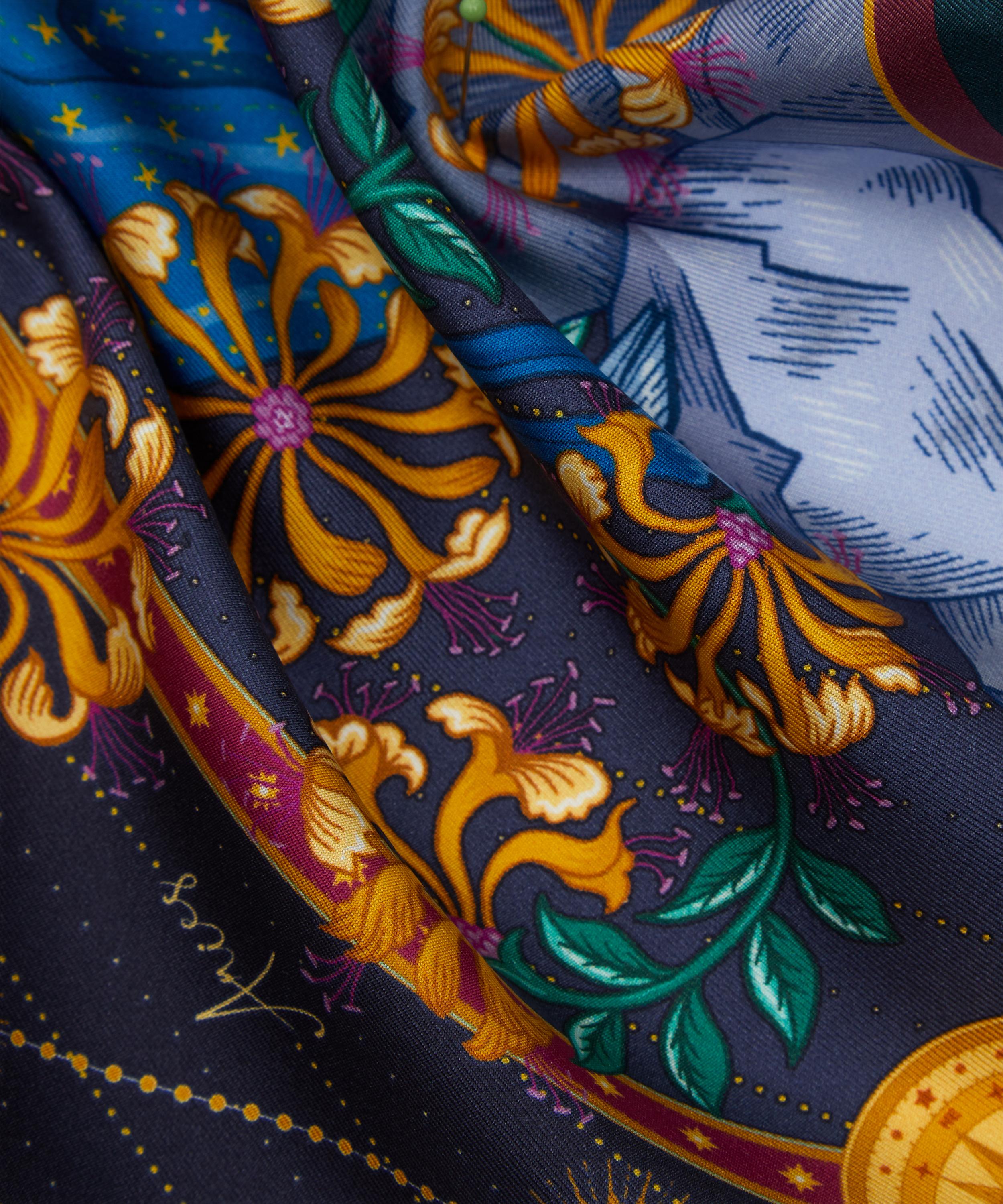 Liberty - Aries 45 x 45cm Silk Twill Scarf image number 4