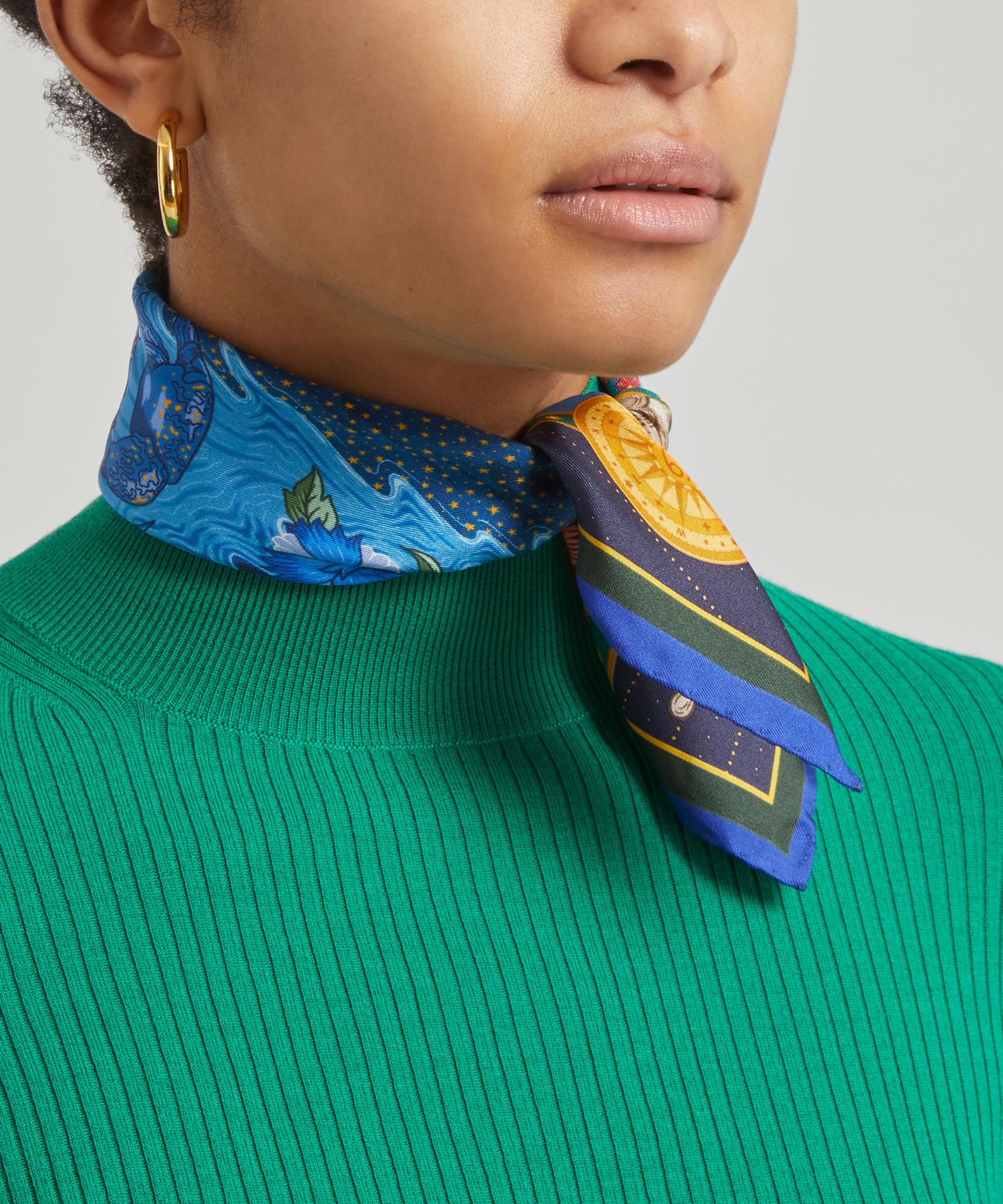 Liberty - Cancer 45 x 45cm Silk Twill Scarf image number 1