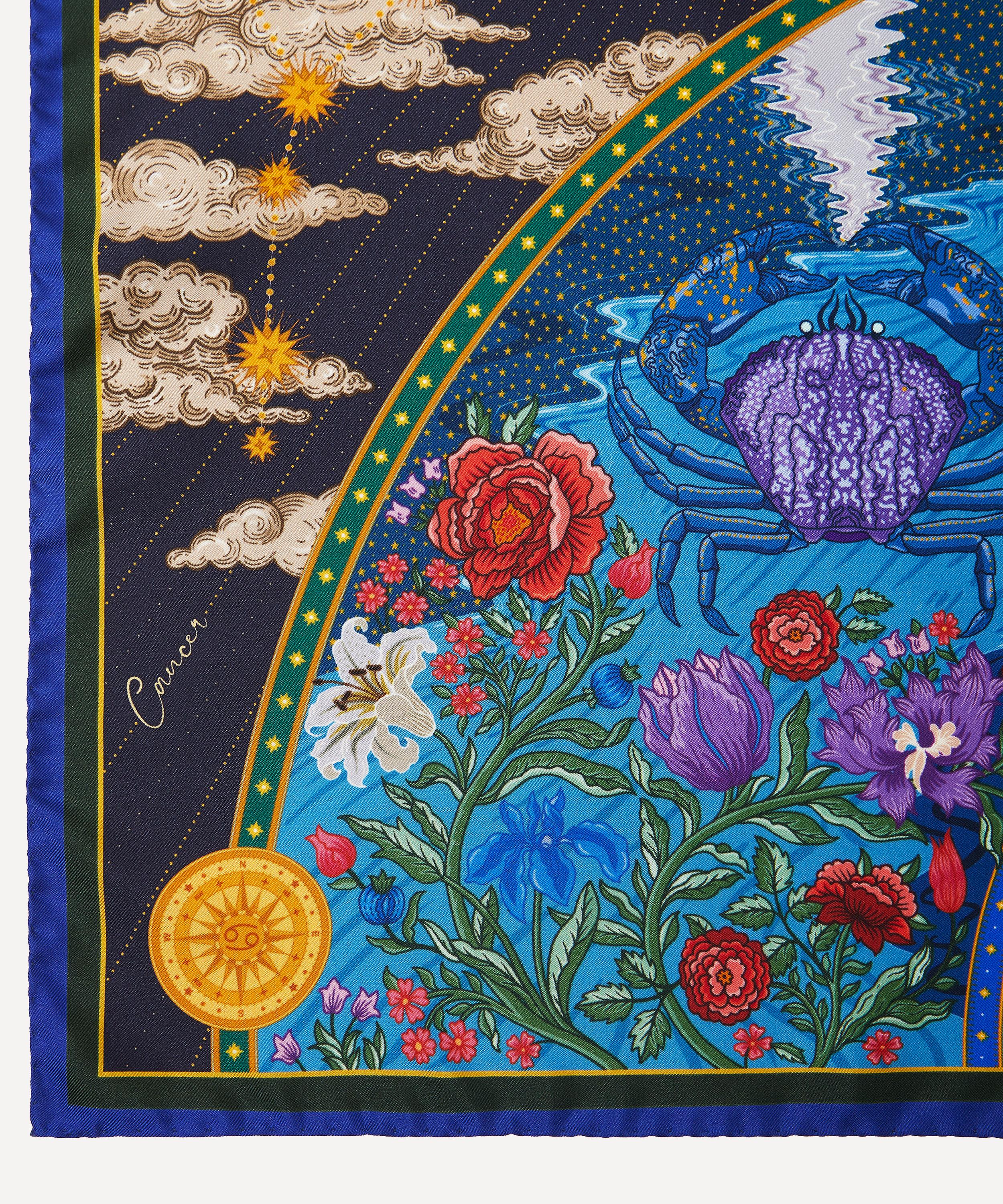 Liberty - Cancer 45 x 45cm Silk Twill Scarf image number 3