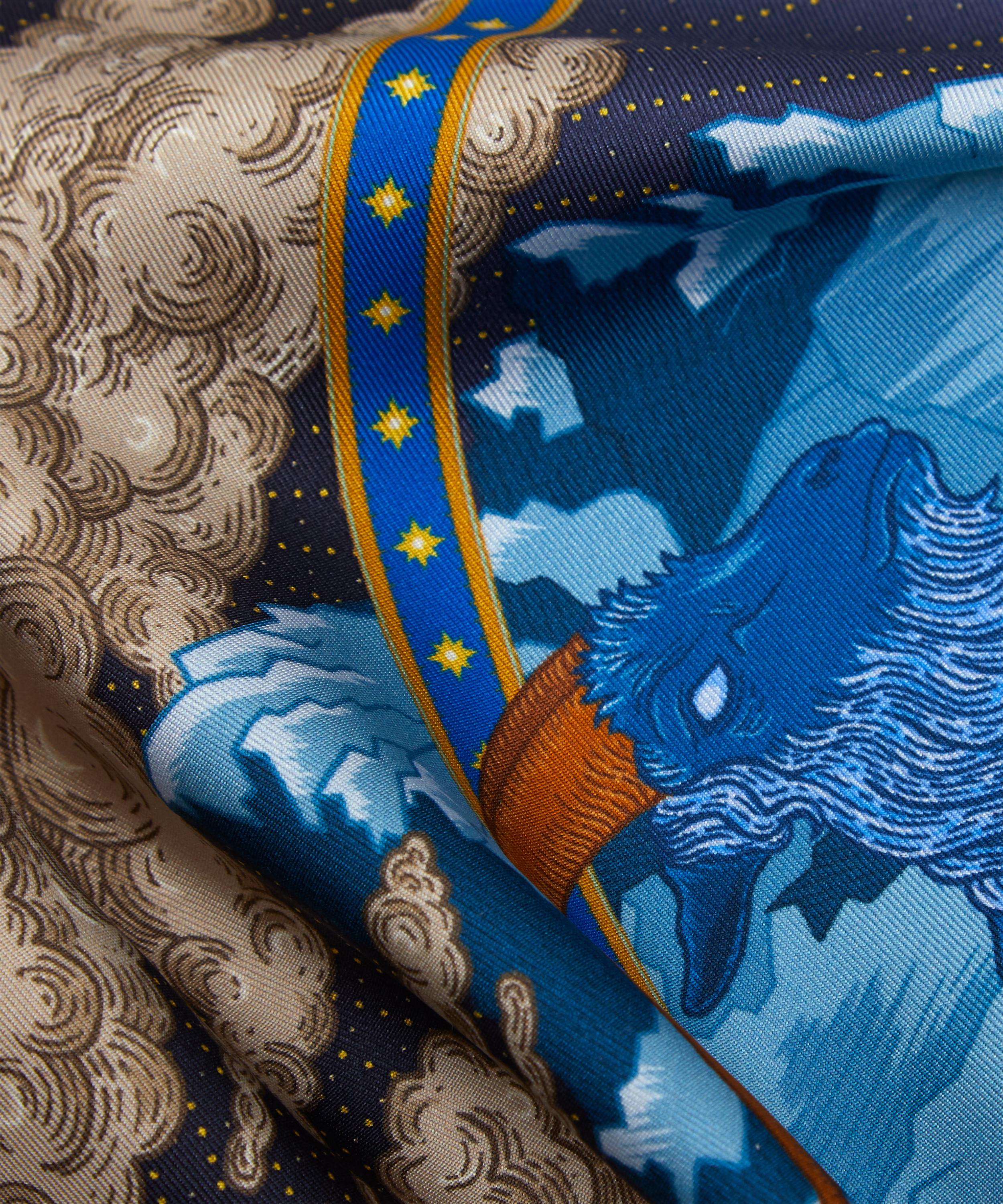 Liberty - Capricorn 45 x 45cm Silk Twill Scarf image number 4