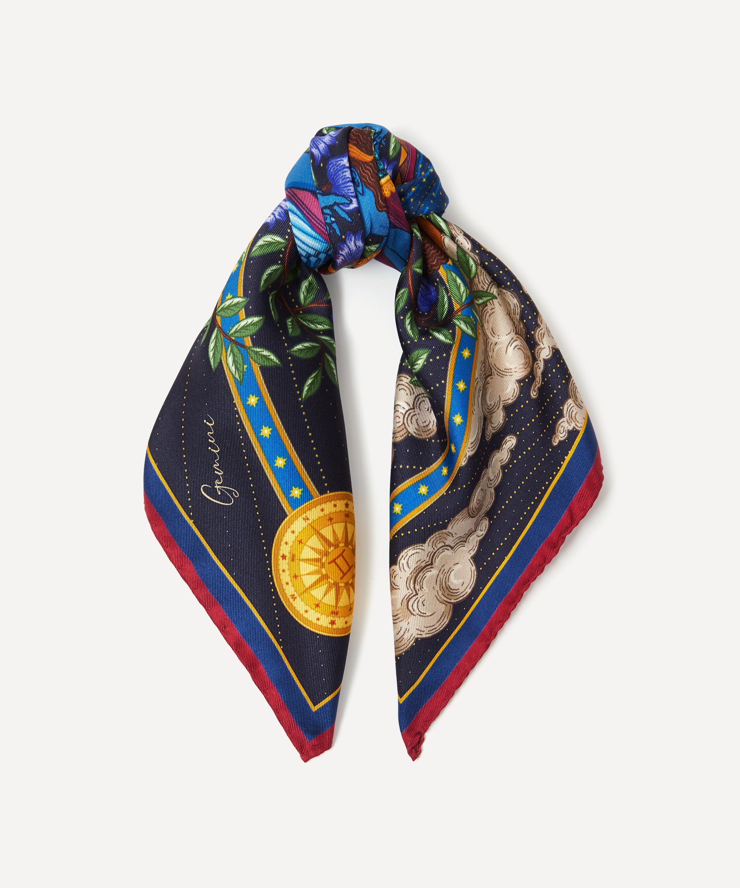Liberty - Gemini 45 x 45cm Silk Twill Scarf image number 2