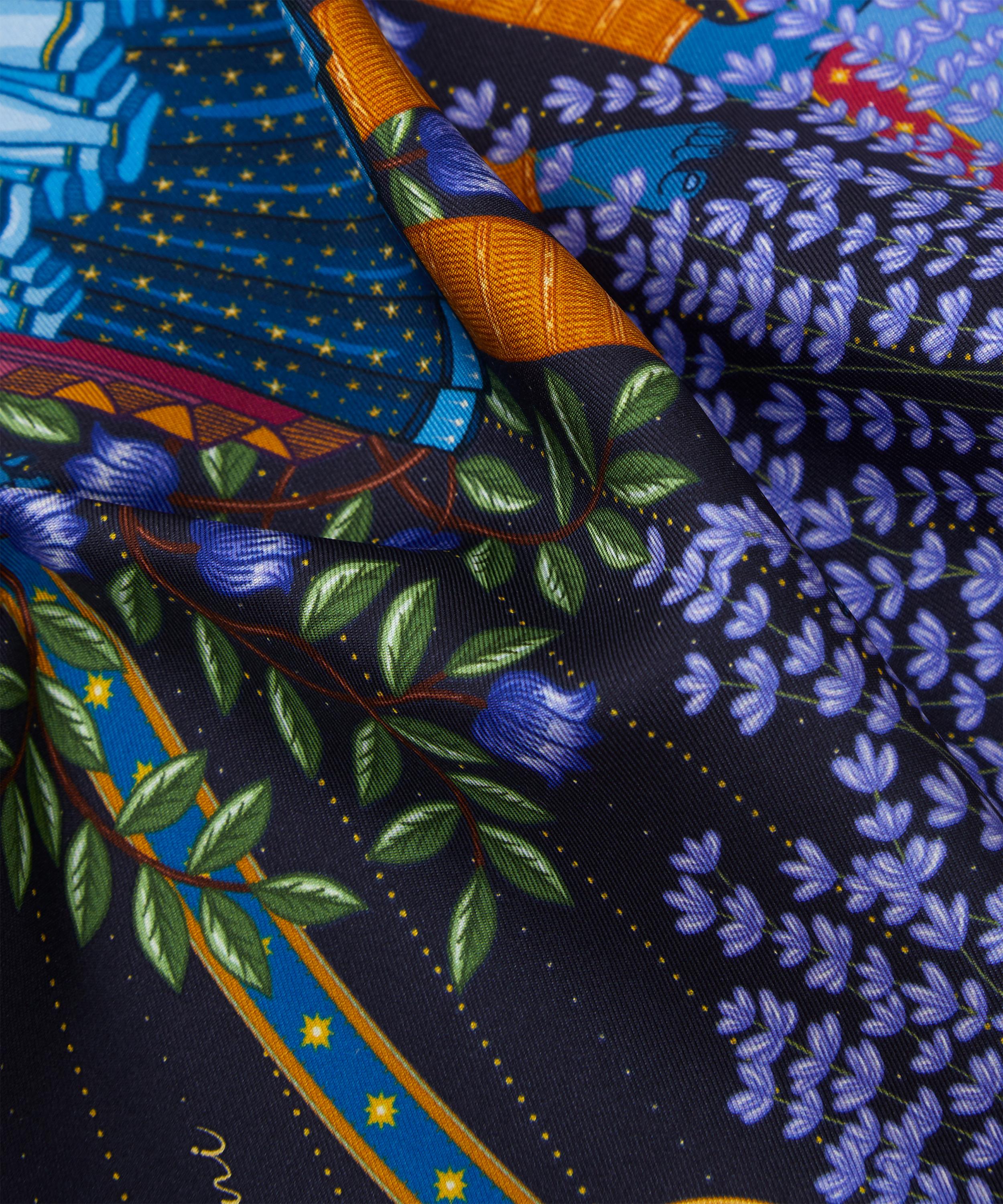 Liberty - Gemini 45 x 45cm Silk Twill Scarf image number 4