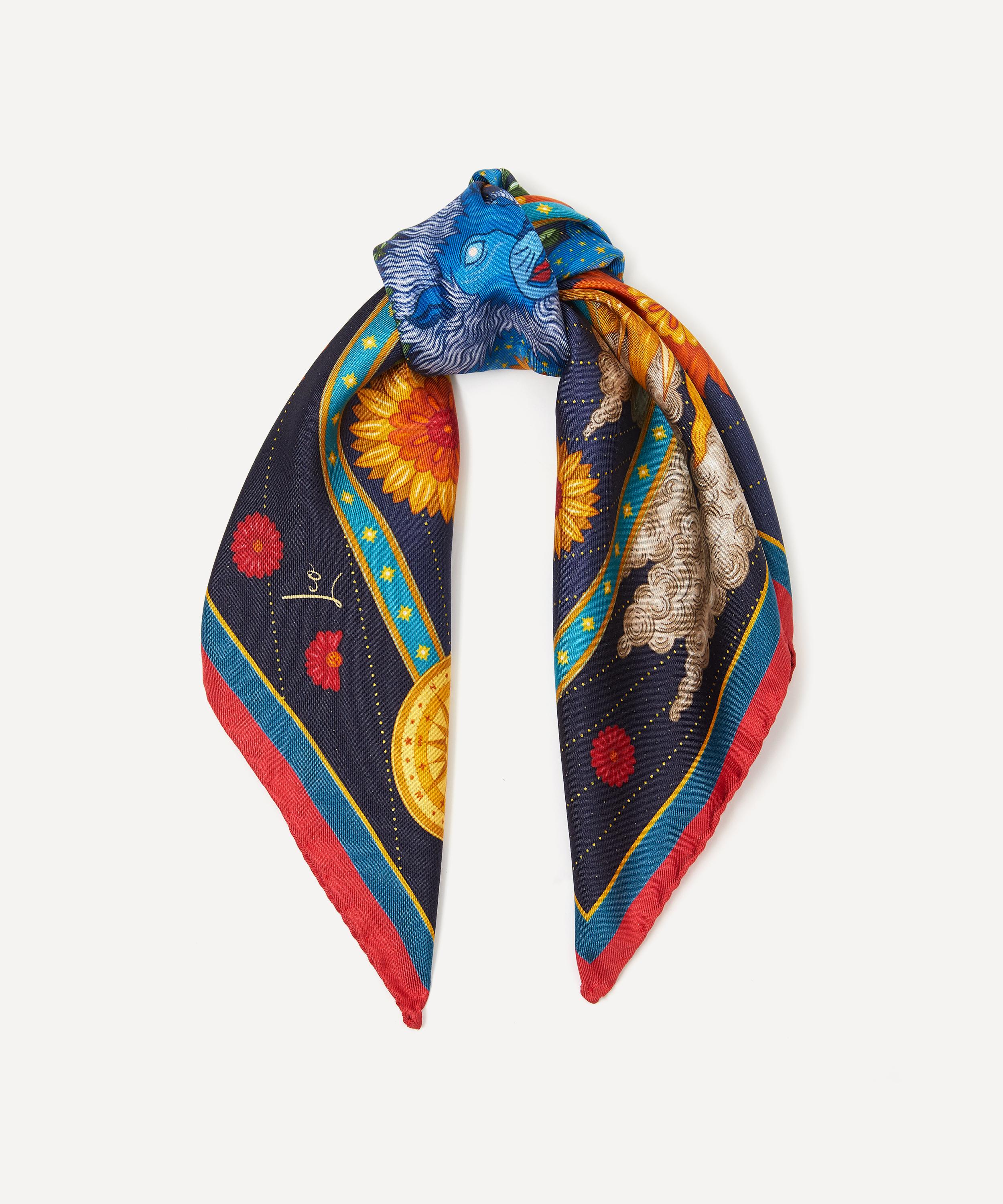 Liberty - Leo 45 x 45cm Silk Twill Scarf image number 2