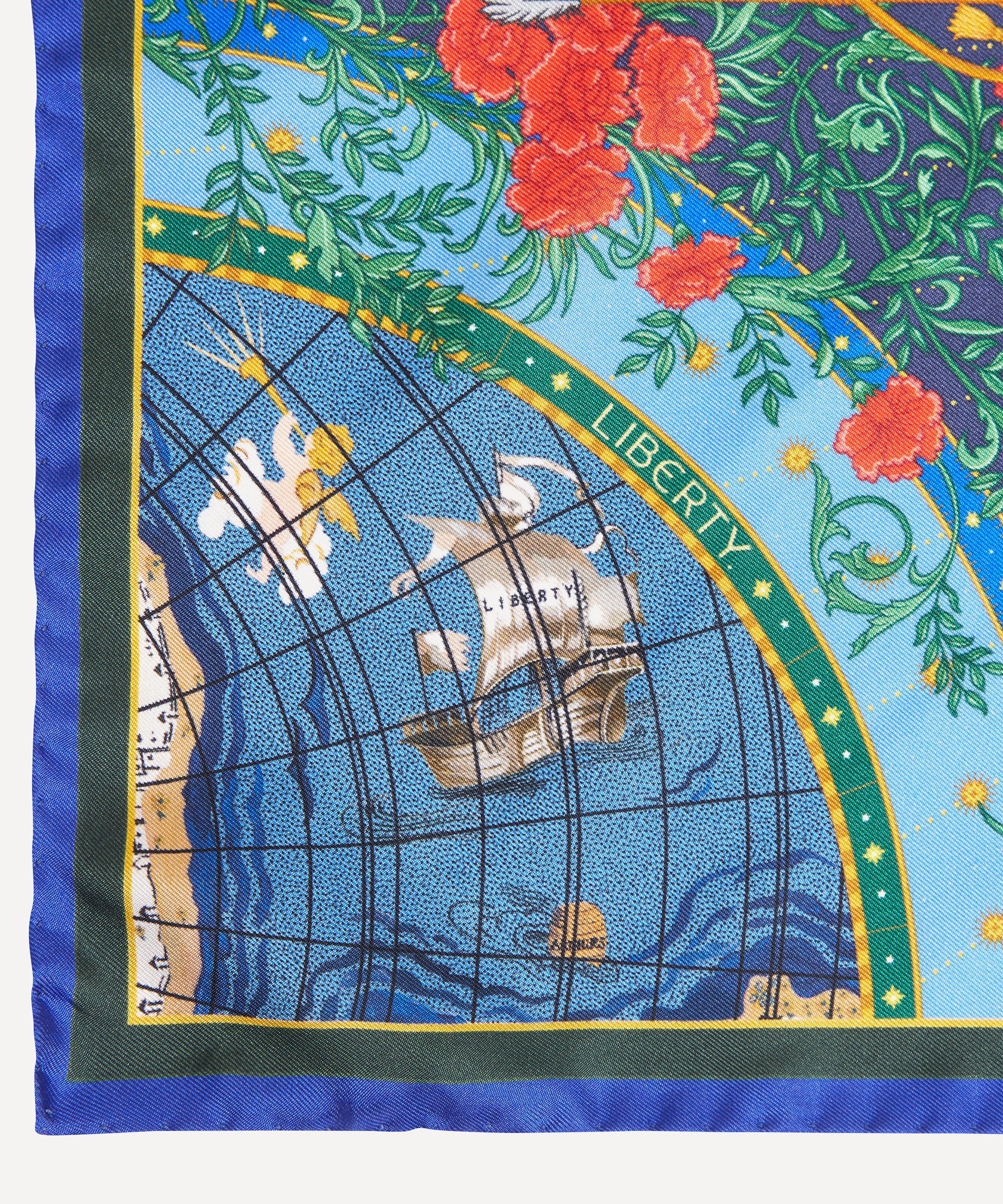 Liberty - Sagittarius 45 x 45cm Silk Twill Scarf image number 3