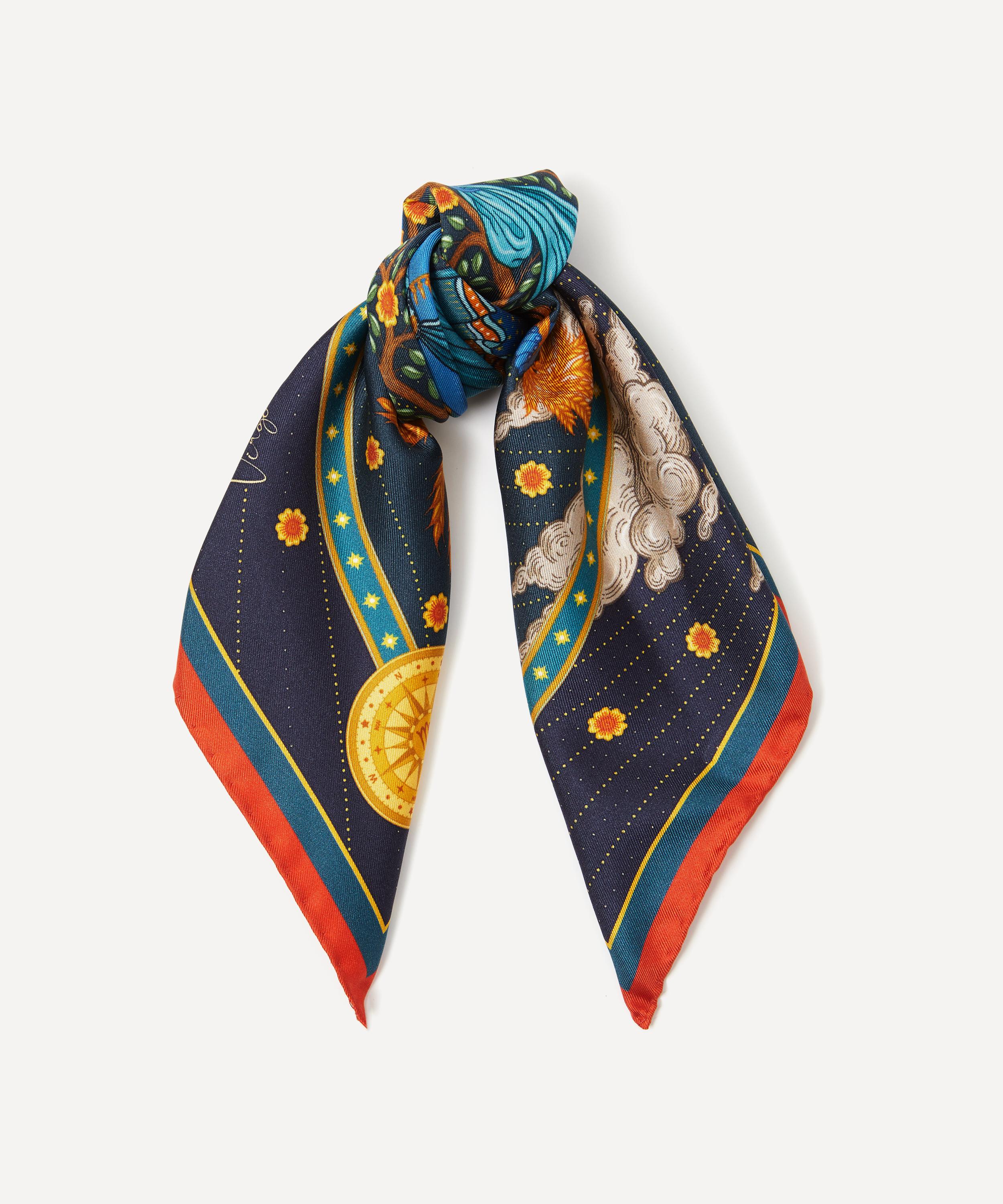 Liberty - Virgo 45 x 45cm Silk Twill Scarf image number 2