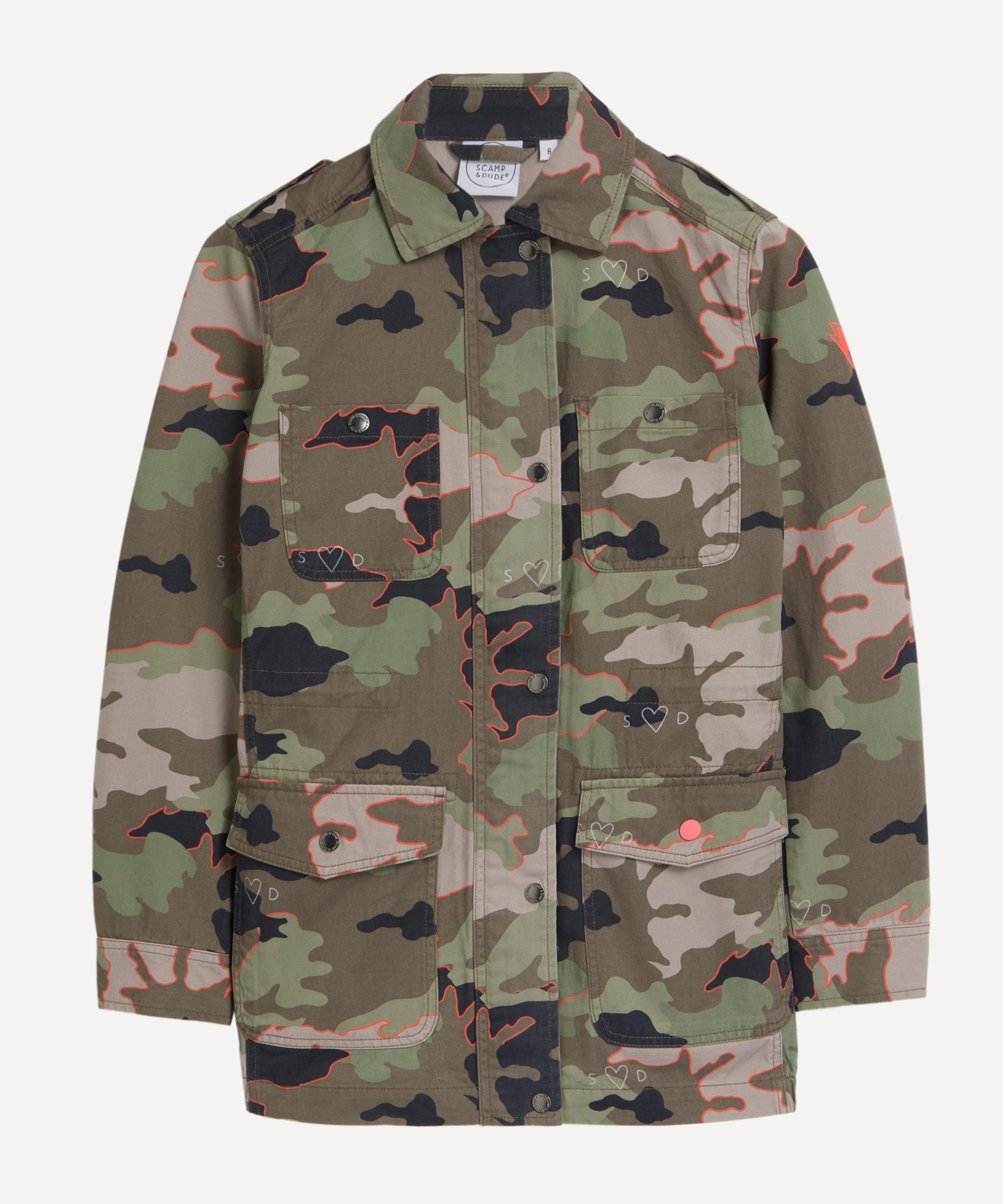 Scamp & Dude - Camo Print Utility Jacket