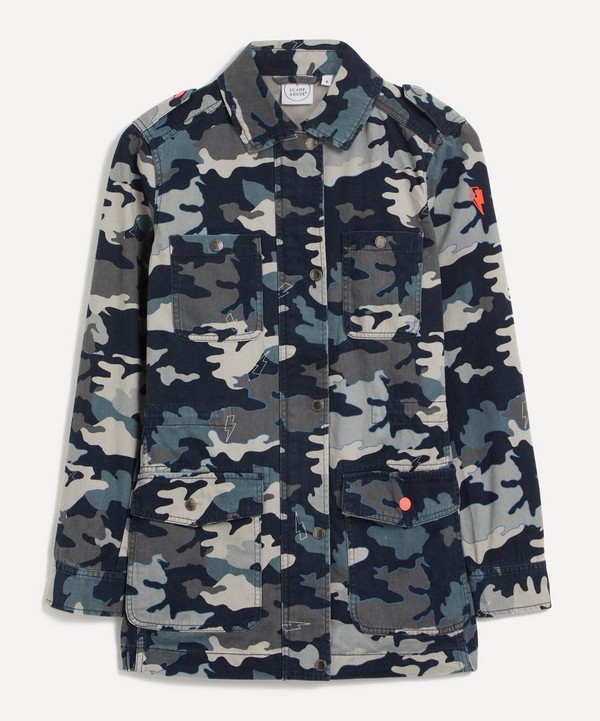 Scamp & Dude - Camo Print Utility Jacket image number null