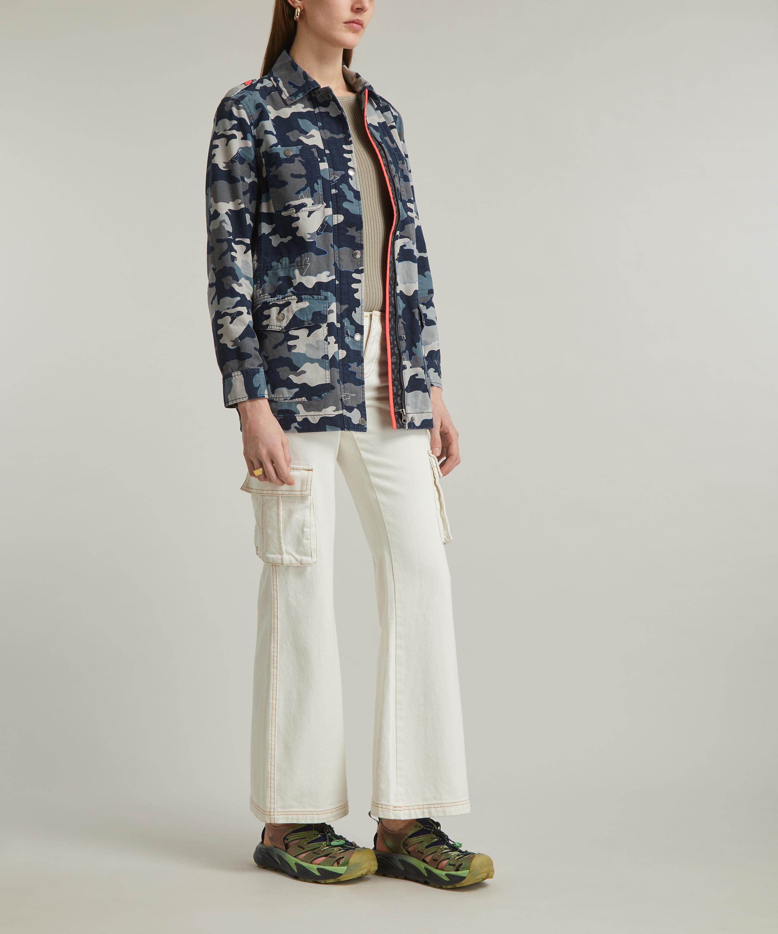 Scamp & Dude Camo Print Utility Jacket