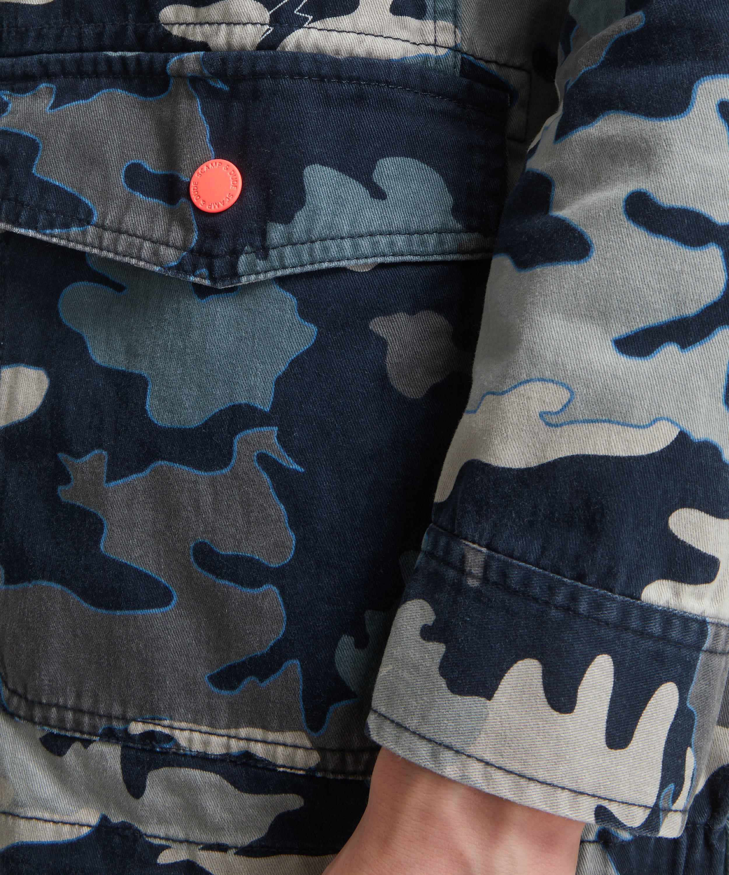 Navy Camo Utility Jacket Scamp & Dude