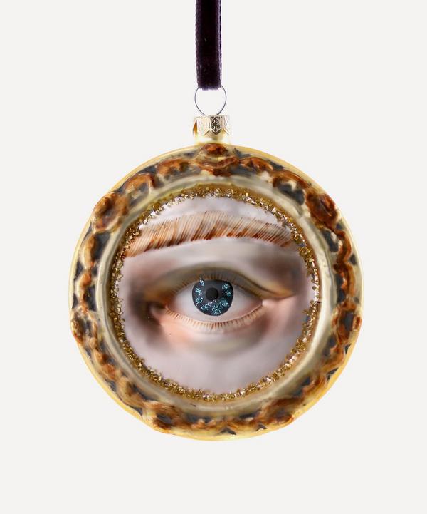 Christmas - Glass Framed Eye Ornament image number null