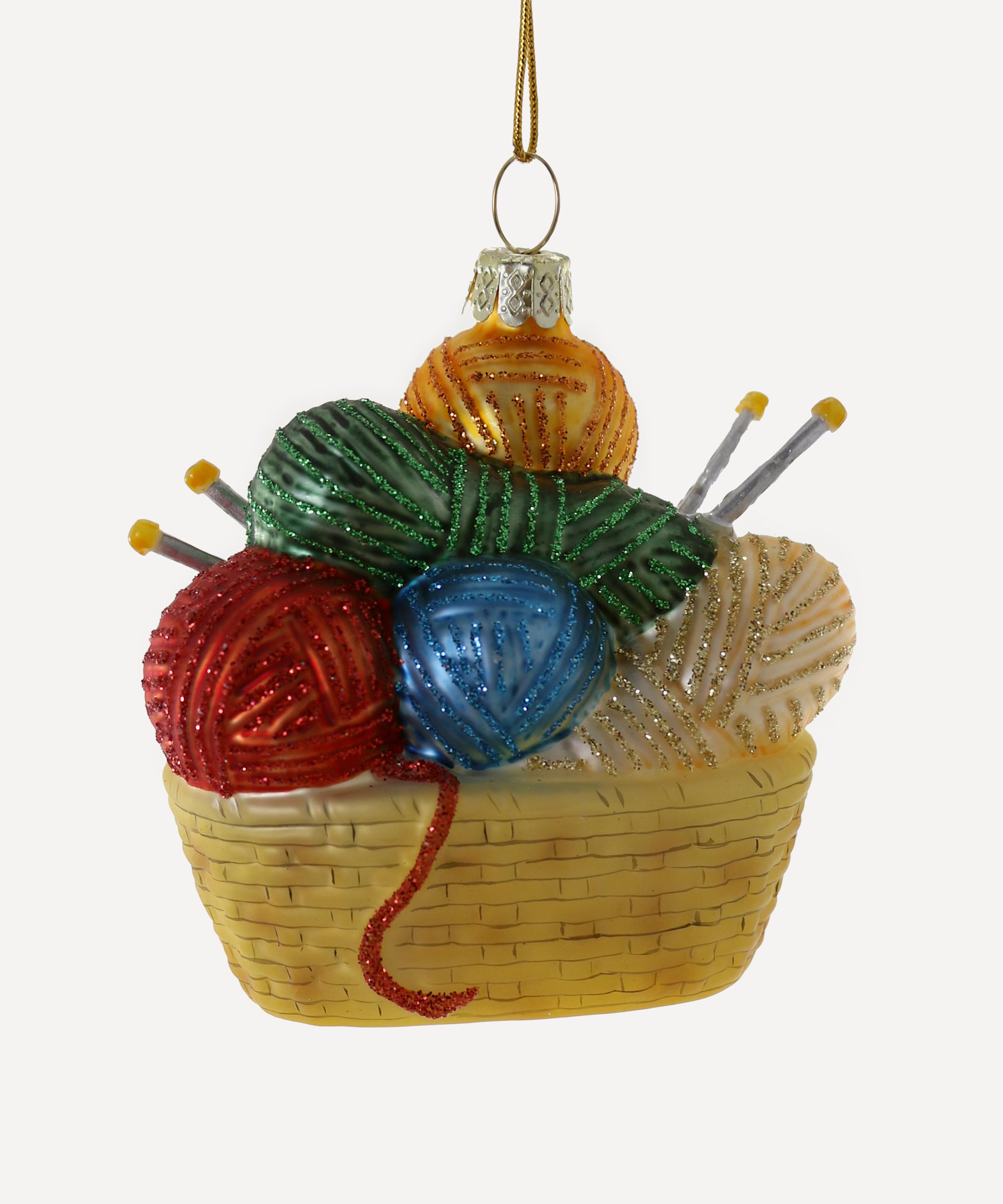 Christmas - Glass Knit Happens Ornament image number 0