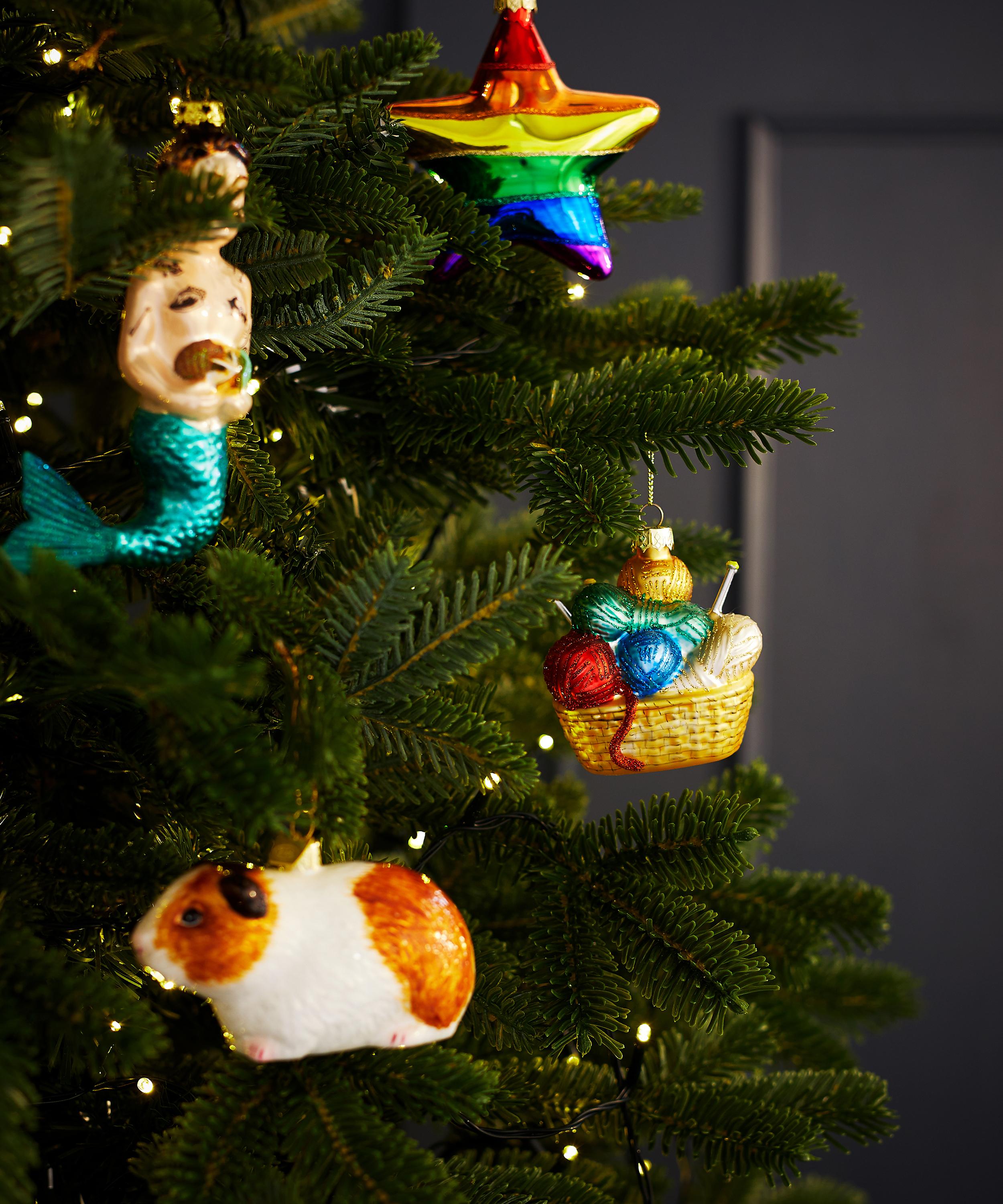 Christmas - Glass Knit Happens Ornament image number 1