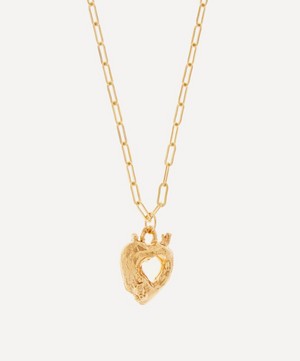 24ct Gold-Plated Bronze Lovers Pact Pendant Necklace