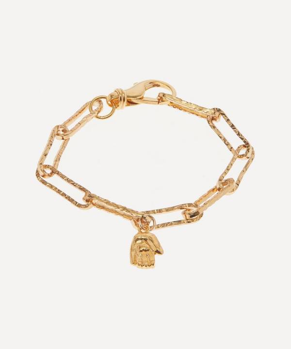 Alighieri - 24ct Gold-Plated Bronze Token Of Love Amulet Bracelet image number 0