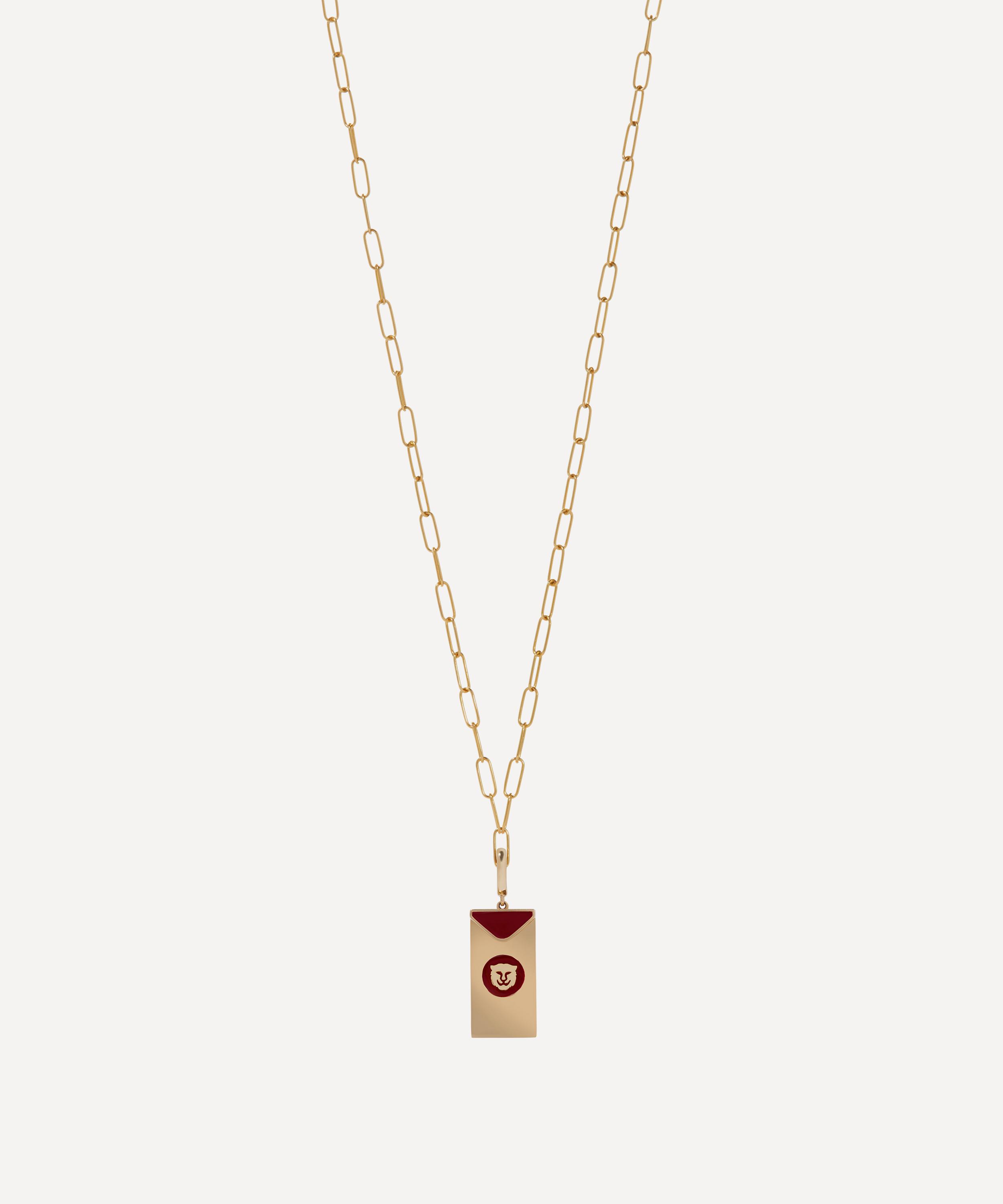 Red 2025 envelope necklace