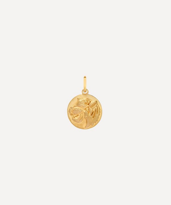 Annoushka - 18ct Gold Mythology Tiger Charm Pendant image number null