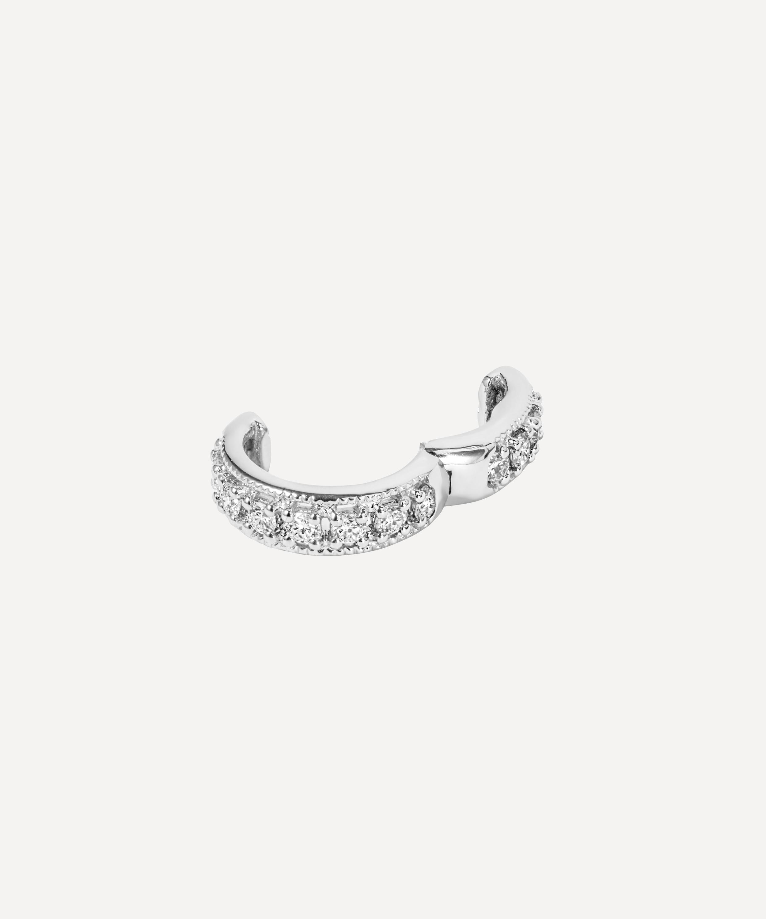 Annoushka - 18ct White Gold Dusty Diamonds Ear Cuff image number 1