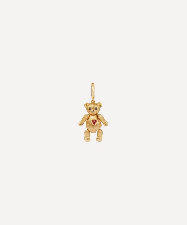 Annoushka - 18ct Gold Mythology Teddy Bear Locket Charm image number null