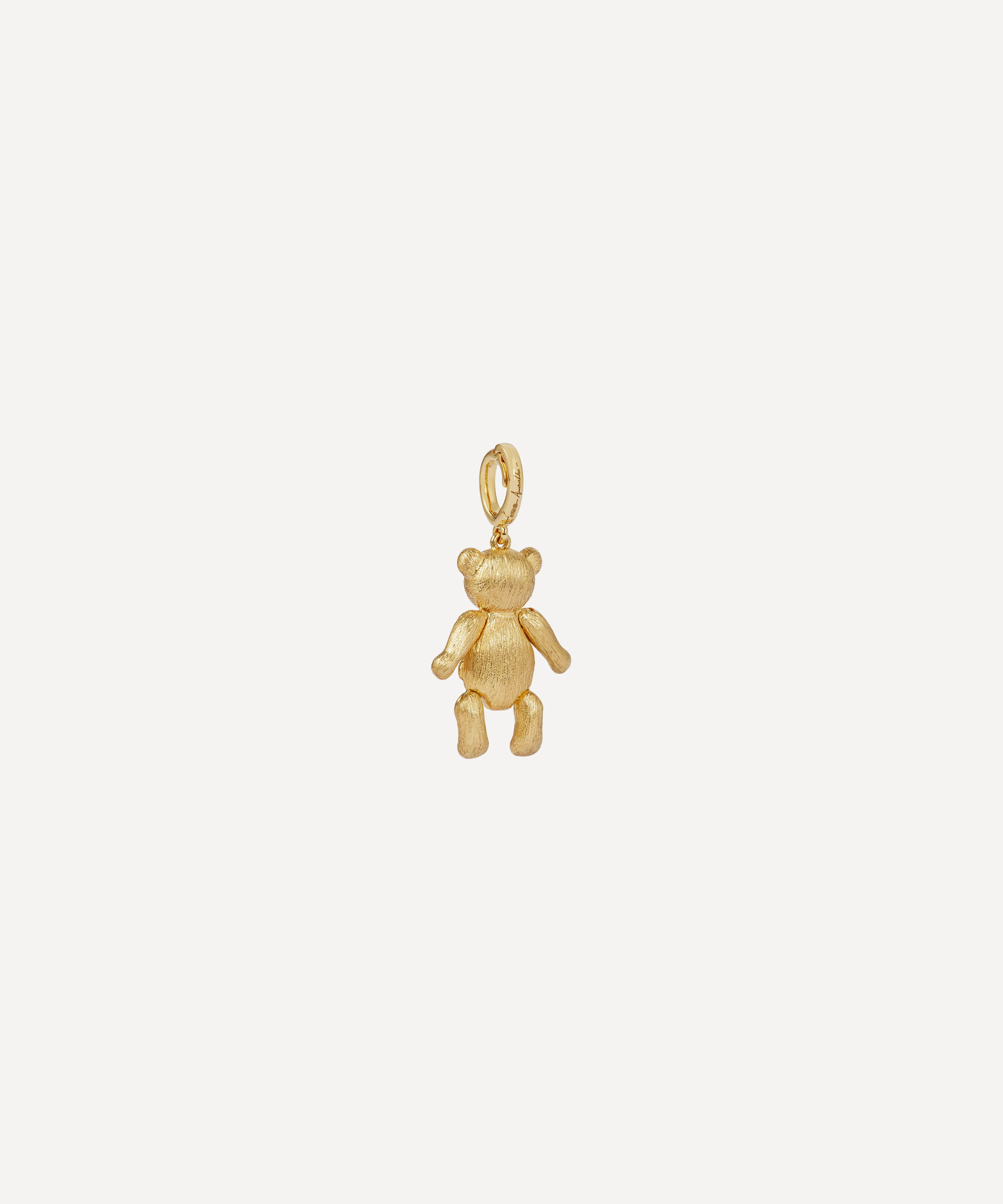 Annoushka - 18ct Gold Mythology Teddy Bear Locket Charm image number 1