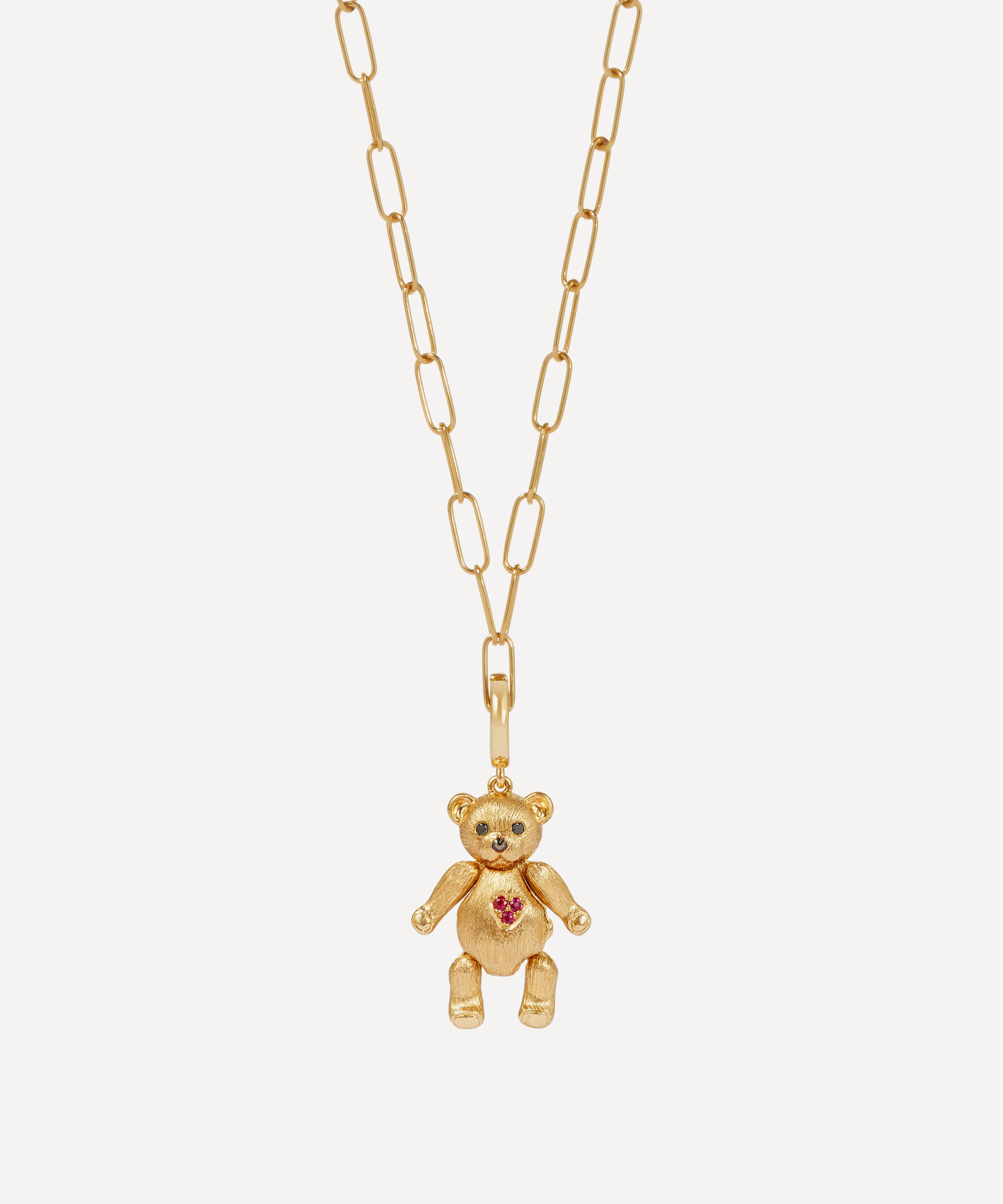 Annoushka - 18ct Gold Mythology Teddy Bear Locket Charm image number 4