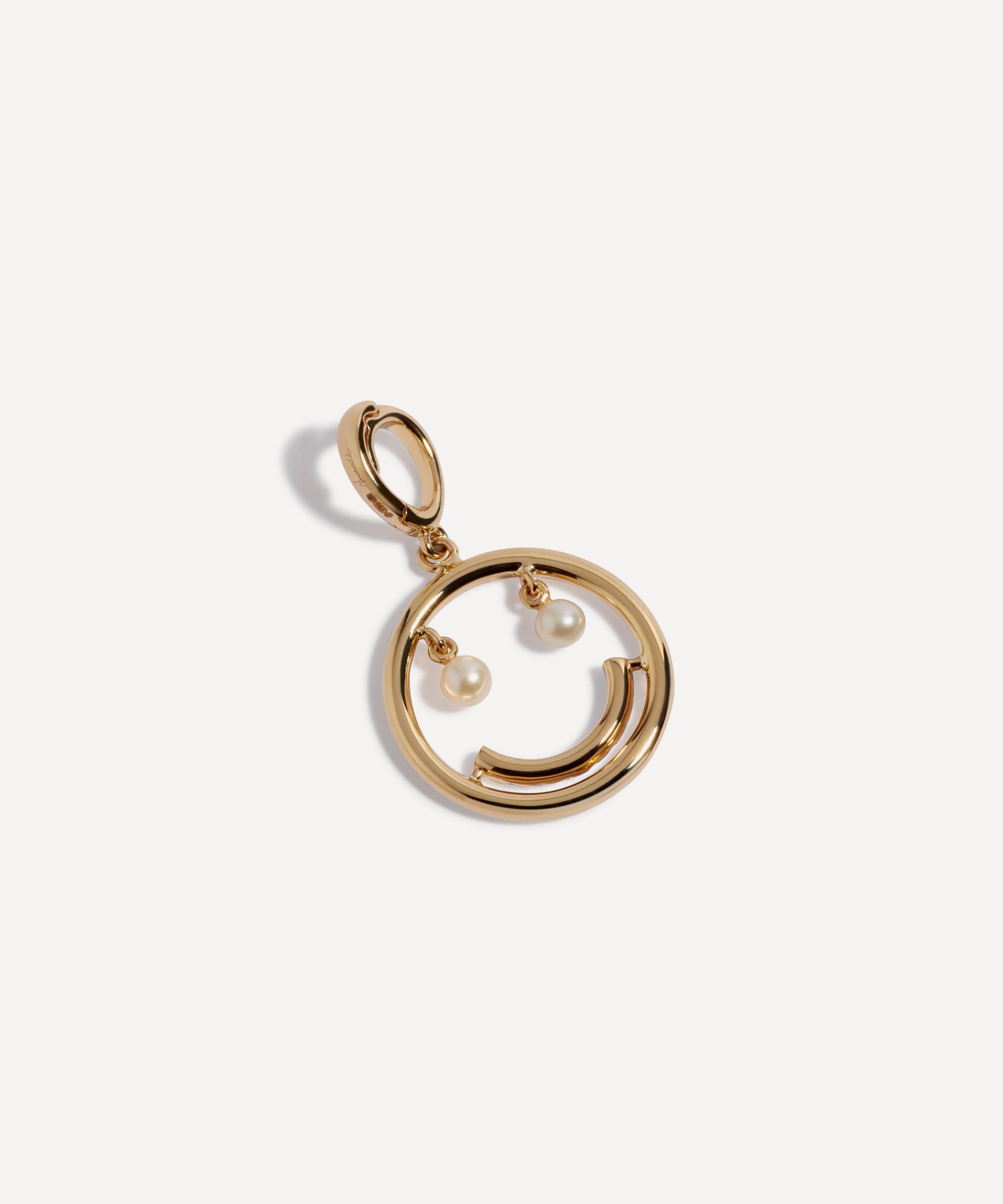 Annoushka - 18ct Gold Mythology Happy Face Pendant Charm image number 1