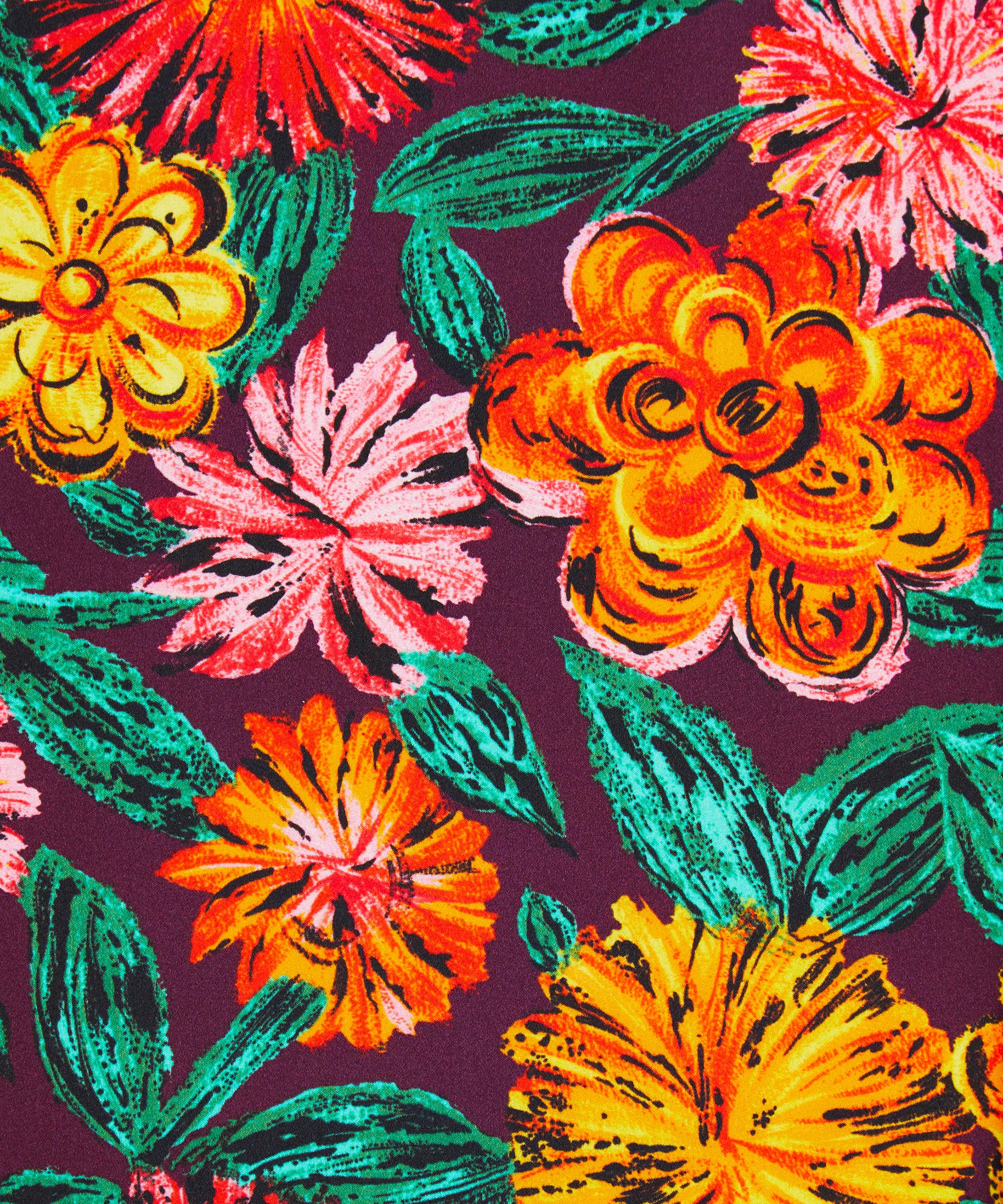 Liberty Fabrics - Grenada Blooms Silk Satin image number 0