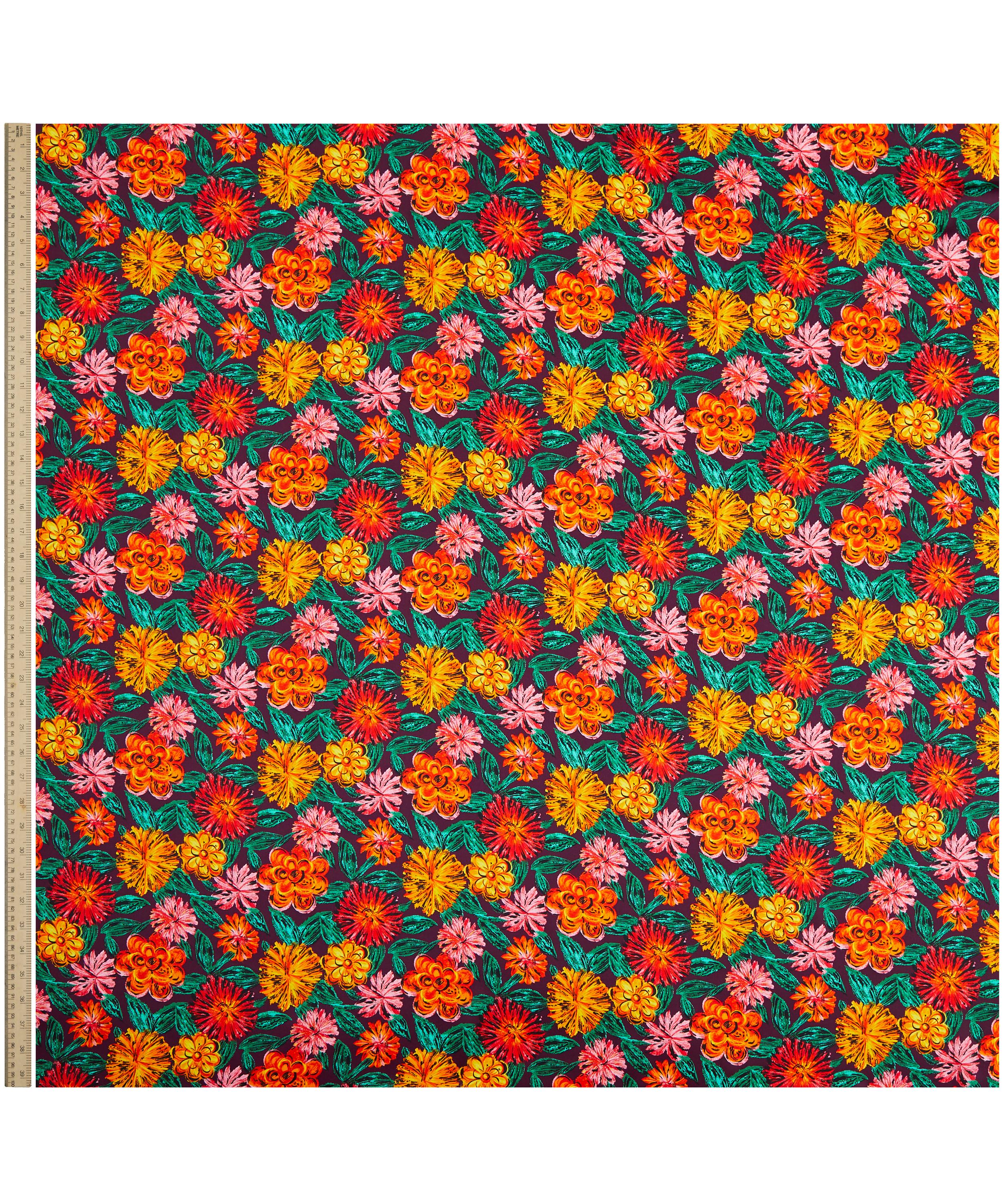 Liberty Fabrics - Grenada Blooms Silk Satin image number 1