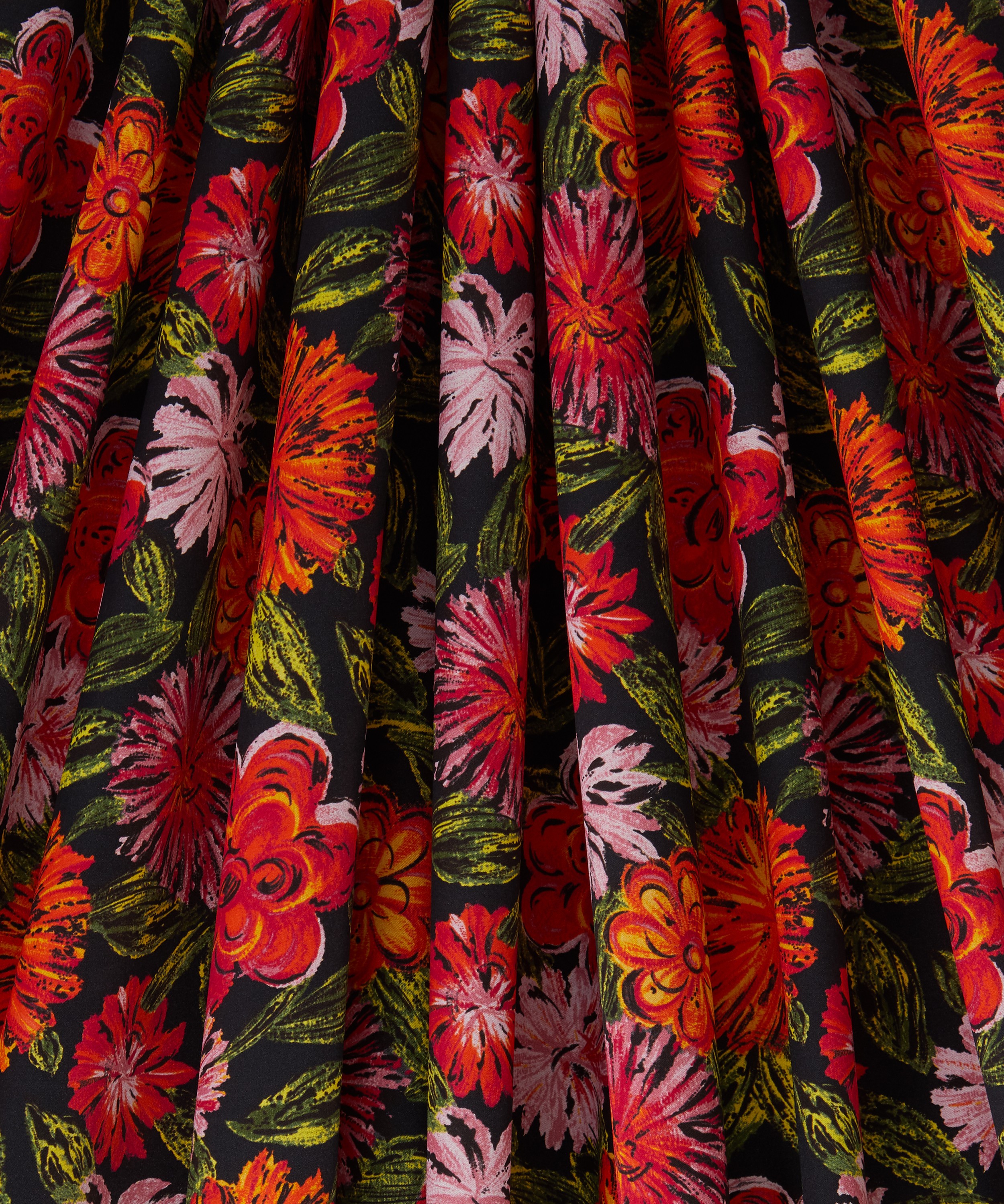 Liberty Fabrics - Grenada Blooms Silk Satin image number 2