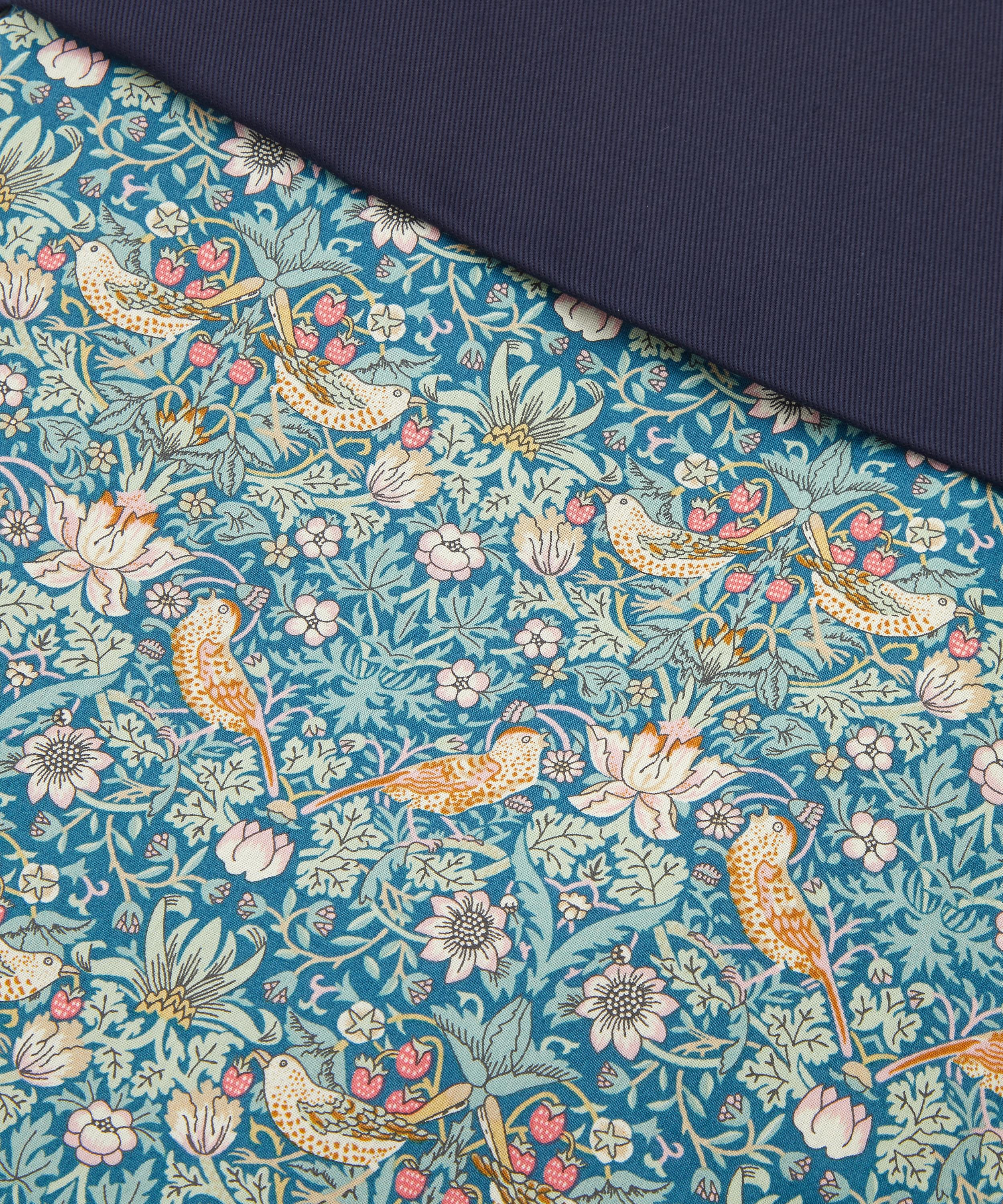 Liberty - Strawberry Thief Blue Christmas Stocking image number 1