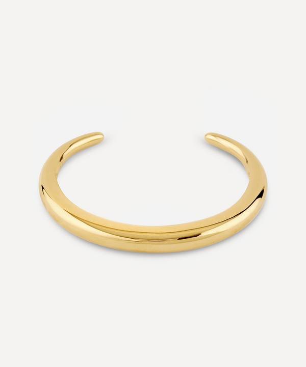 Dinny Hall - Gold Plated Vermeil Silver Scoop Cuff Bracelet image number 0