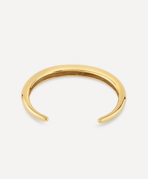 Dinny Hall - Gold Plated Vermeil Silver Scoop Cuff Bracelet image number 2
