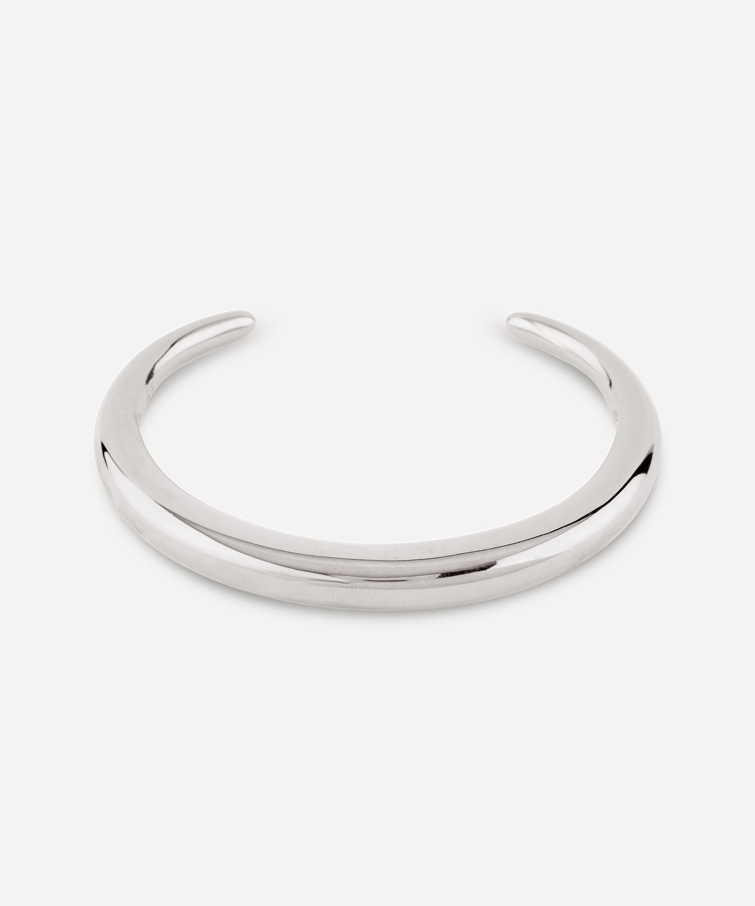 Dinny Hall - Silver Scoop Cuff Bracelet image number 4
