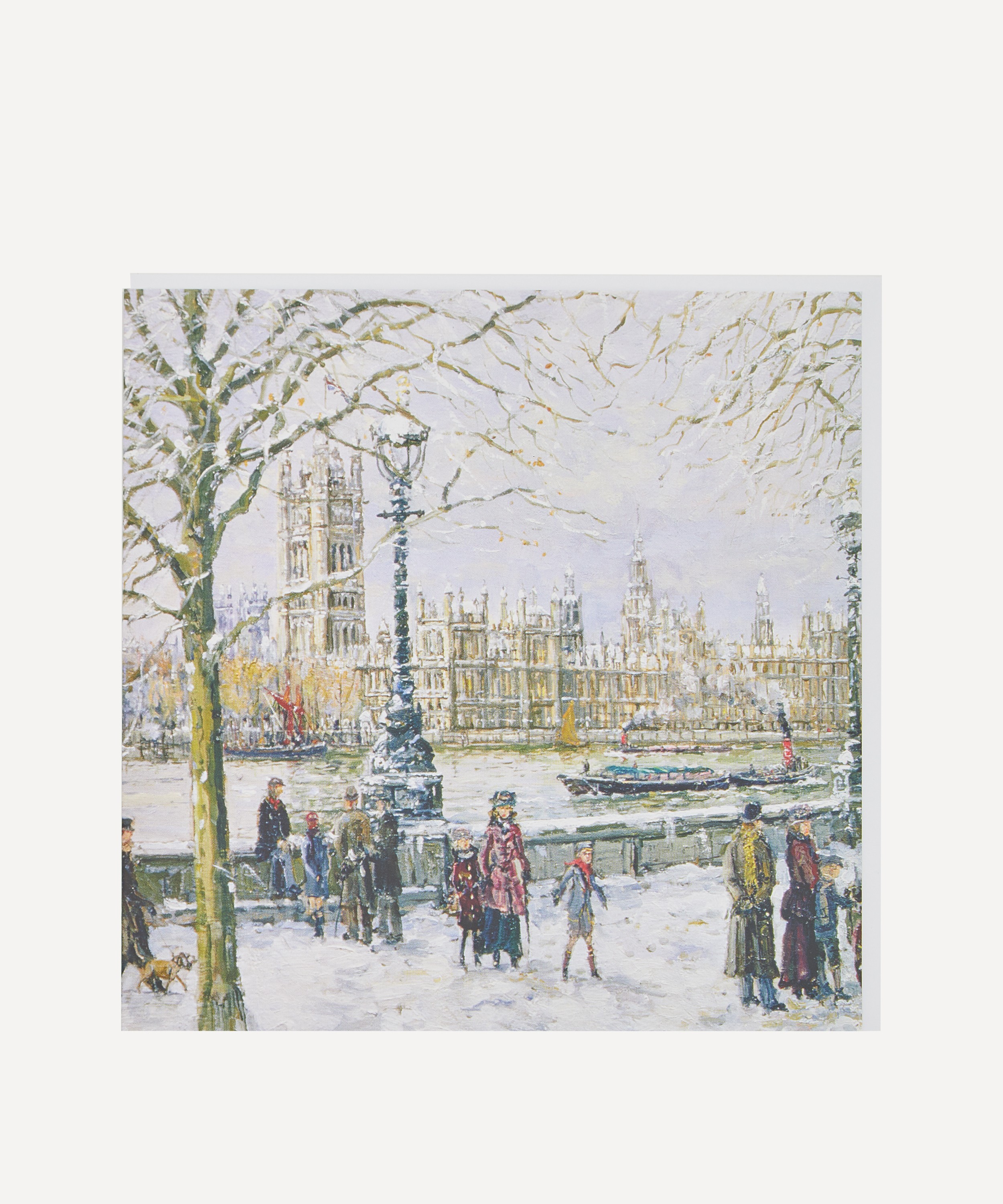 Christmas - View of Westminster Christmas Cards Box of Five image number 1