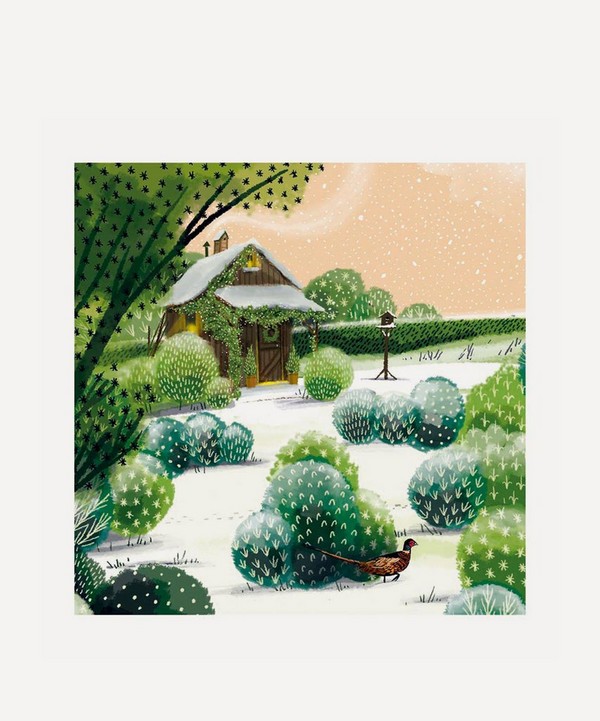 Christmas - Cosy Cabin Christmas Cards Box of Eight image number null