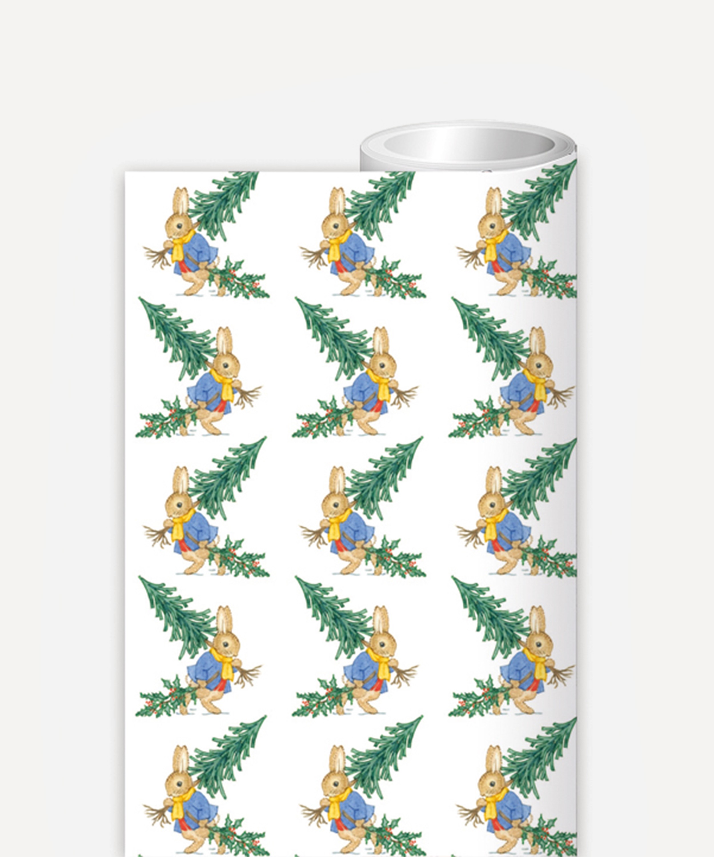Christmas - Rabbit and Tree Roll Wrap image number 0